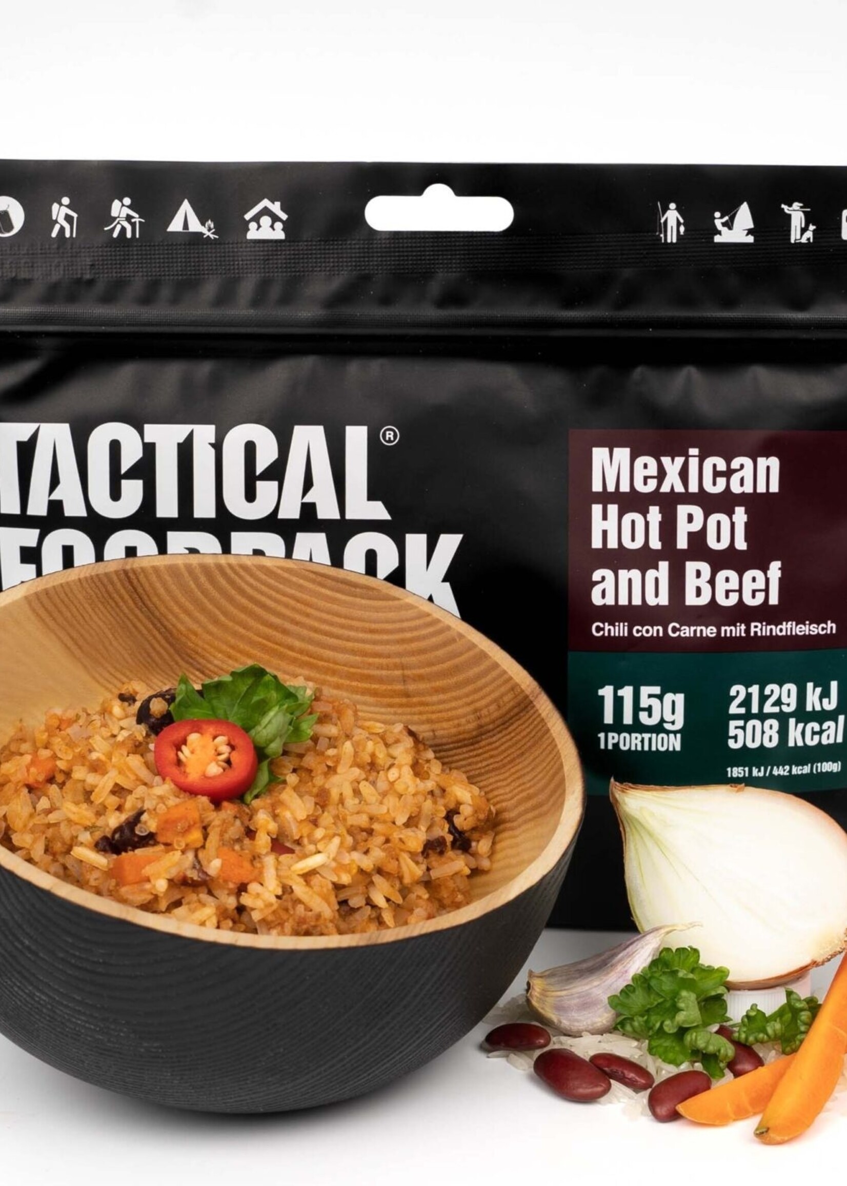Tactical Foodpack Mexican Hot Pot and Beef 115g