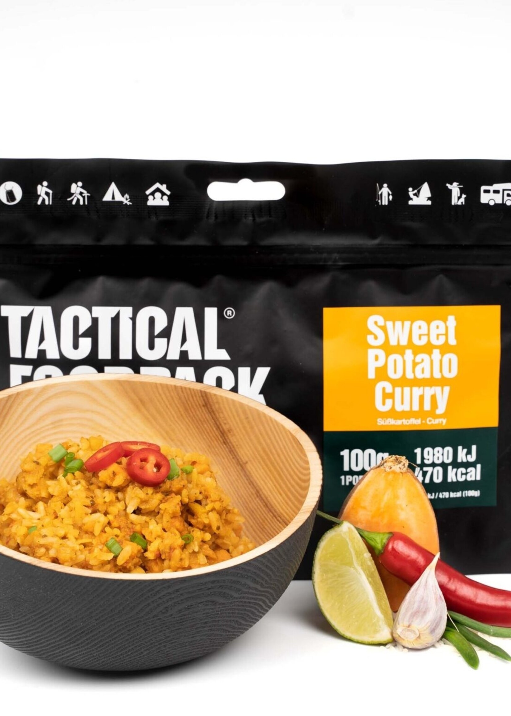 Tactical Foodpack Sweet Potato Curry 100g