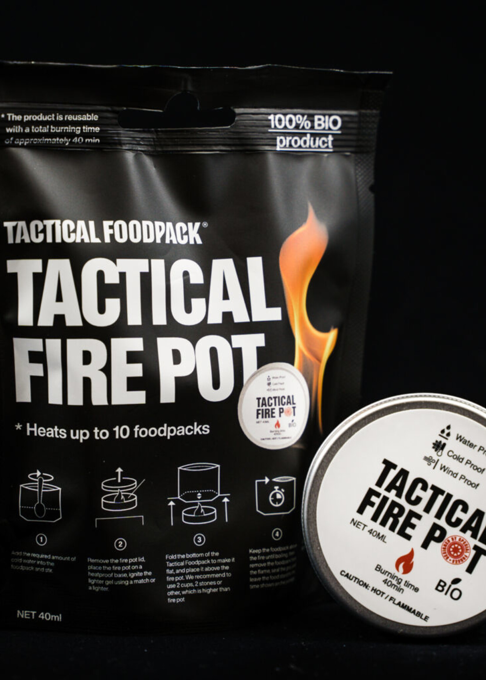 Tactical Foodpack Tactical Fire Pot 40ml