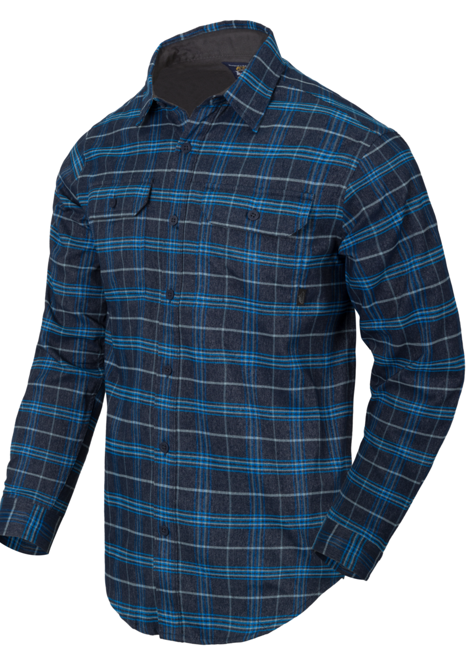 Helikon GreyMan Shirt (Blue Stonework Plaid)