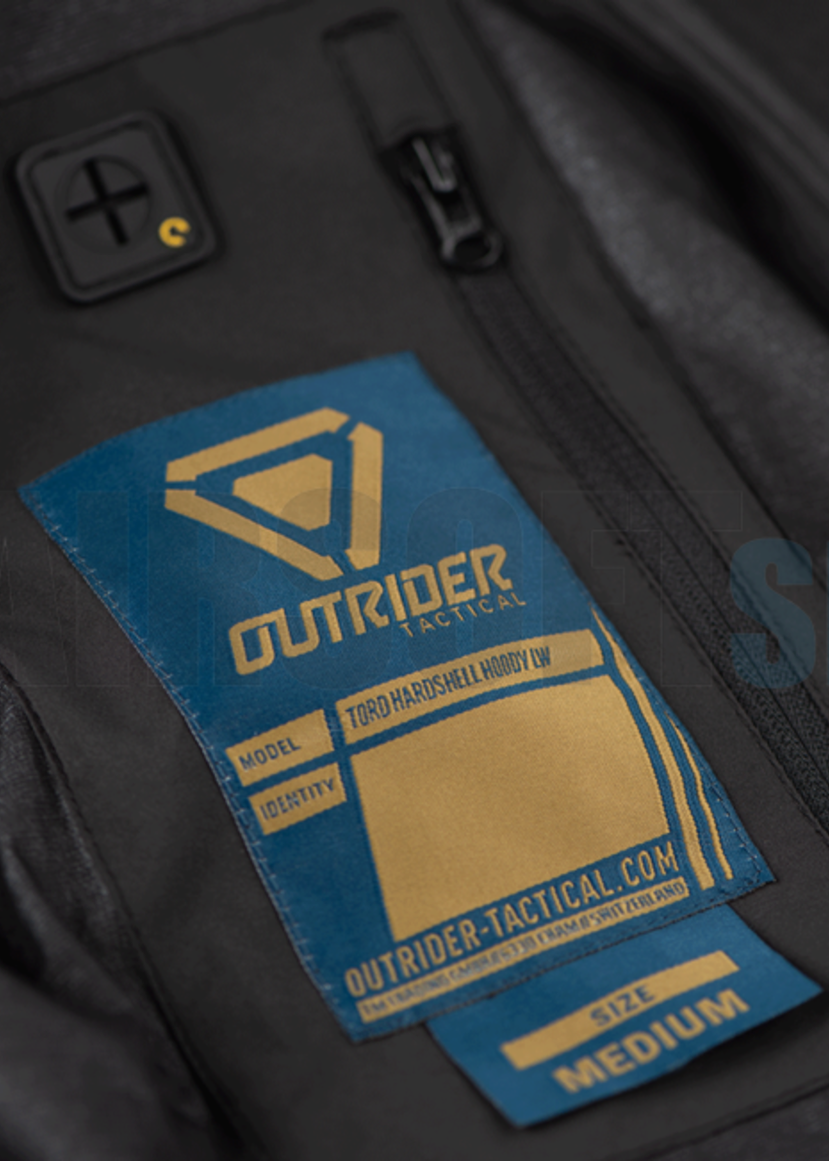 Outrider T.O.R.D. Hardshell Hoody LW Jacket (Black)