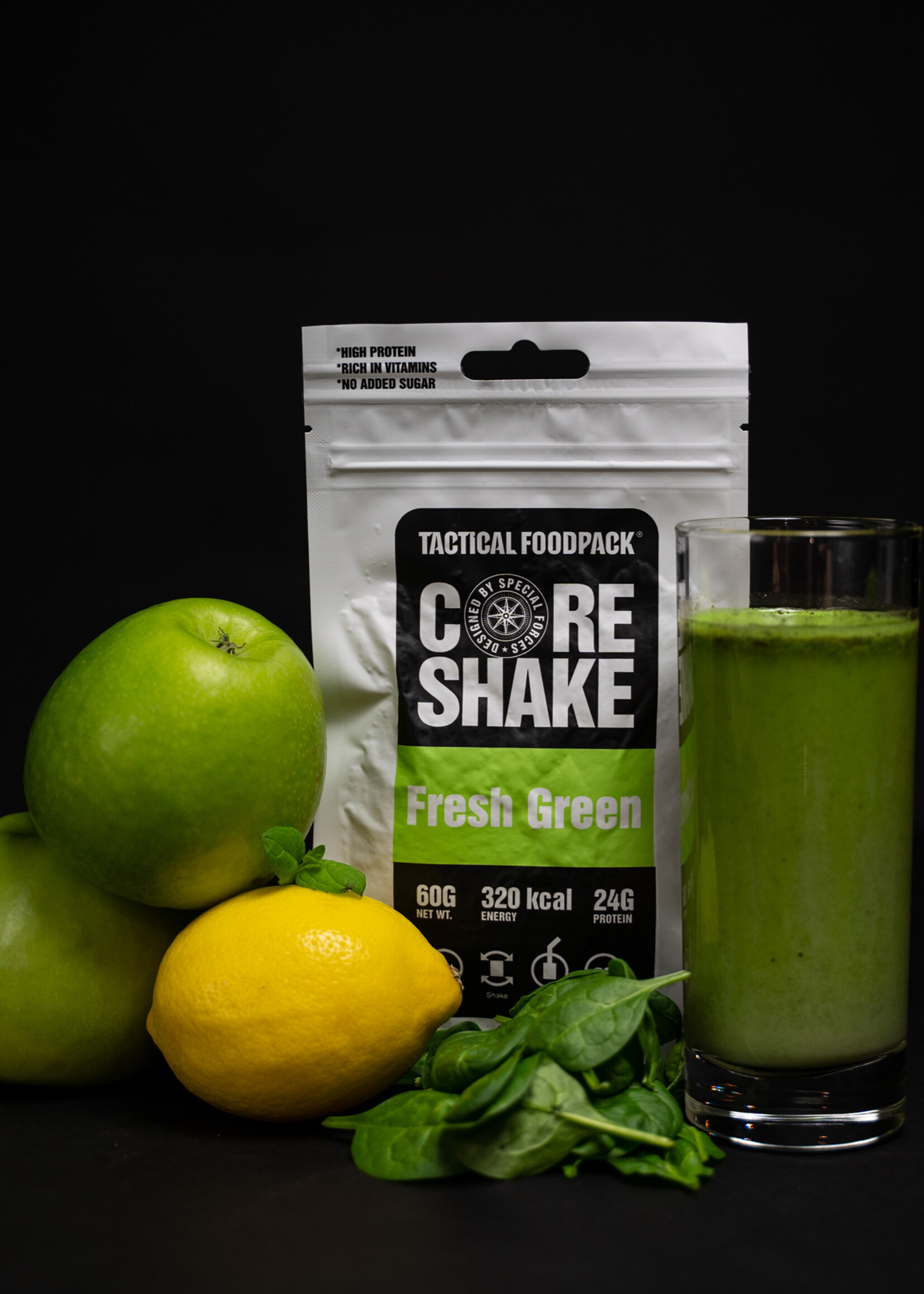 Tactical Foodpack Core Shake Fresh Green 60g