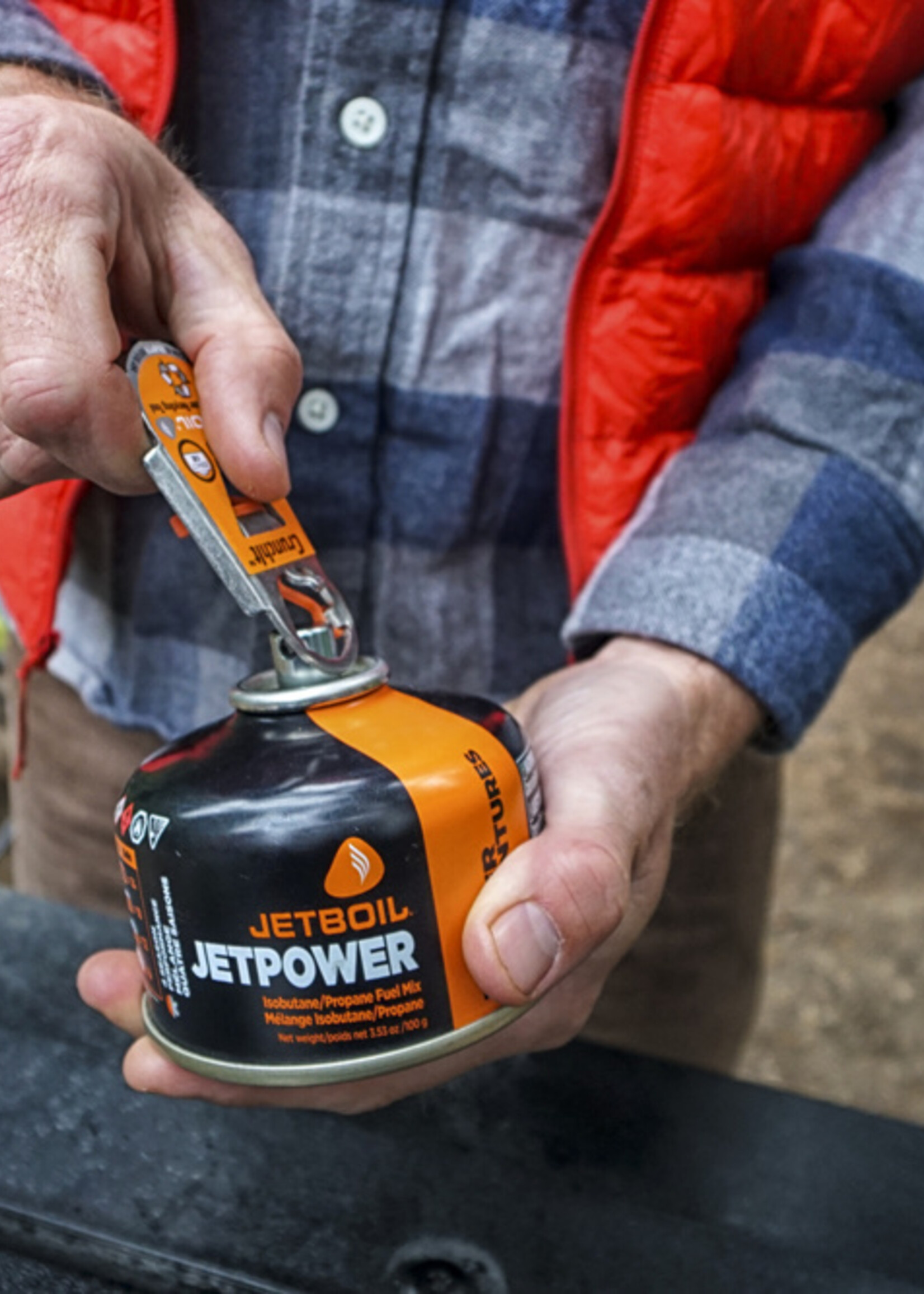 Jetboil Crunchit Fuel Canister Recycling Tool