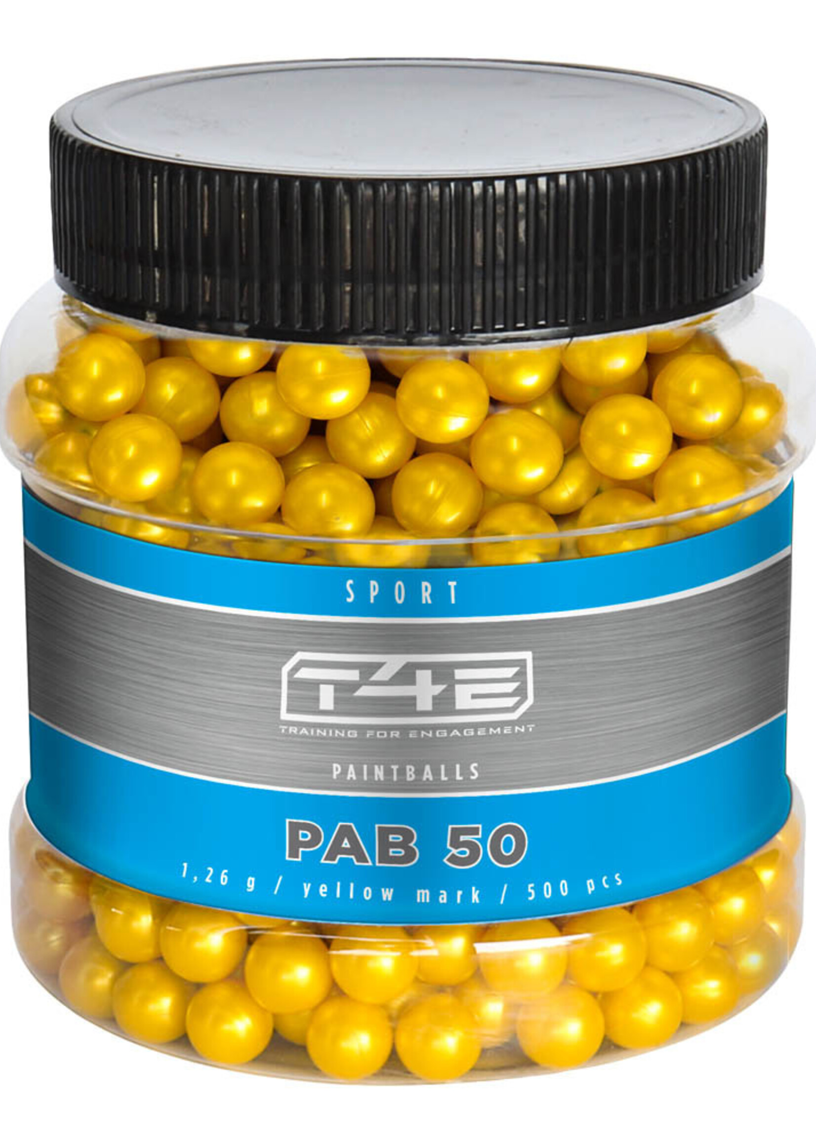 Umarex T4E .50 Sport PAB Paintball Marking 500rds (Yellow)
