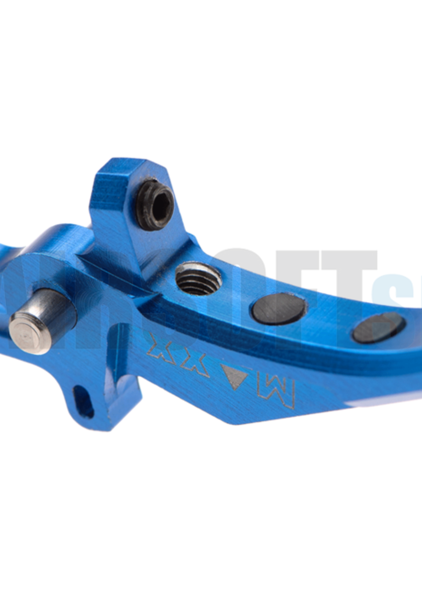 Maxx Model CNC Aluminum Advanced Speed Trigger (Style D) (Blue)