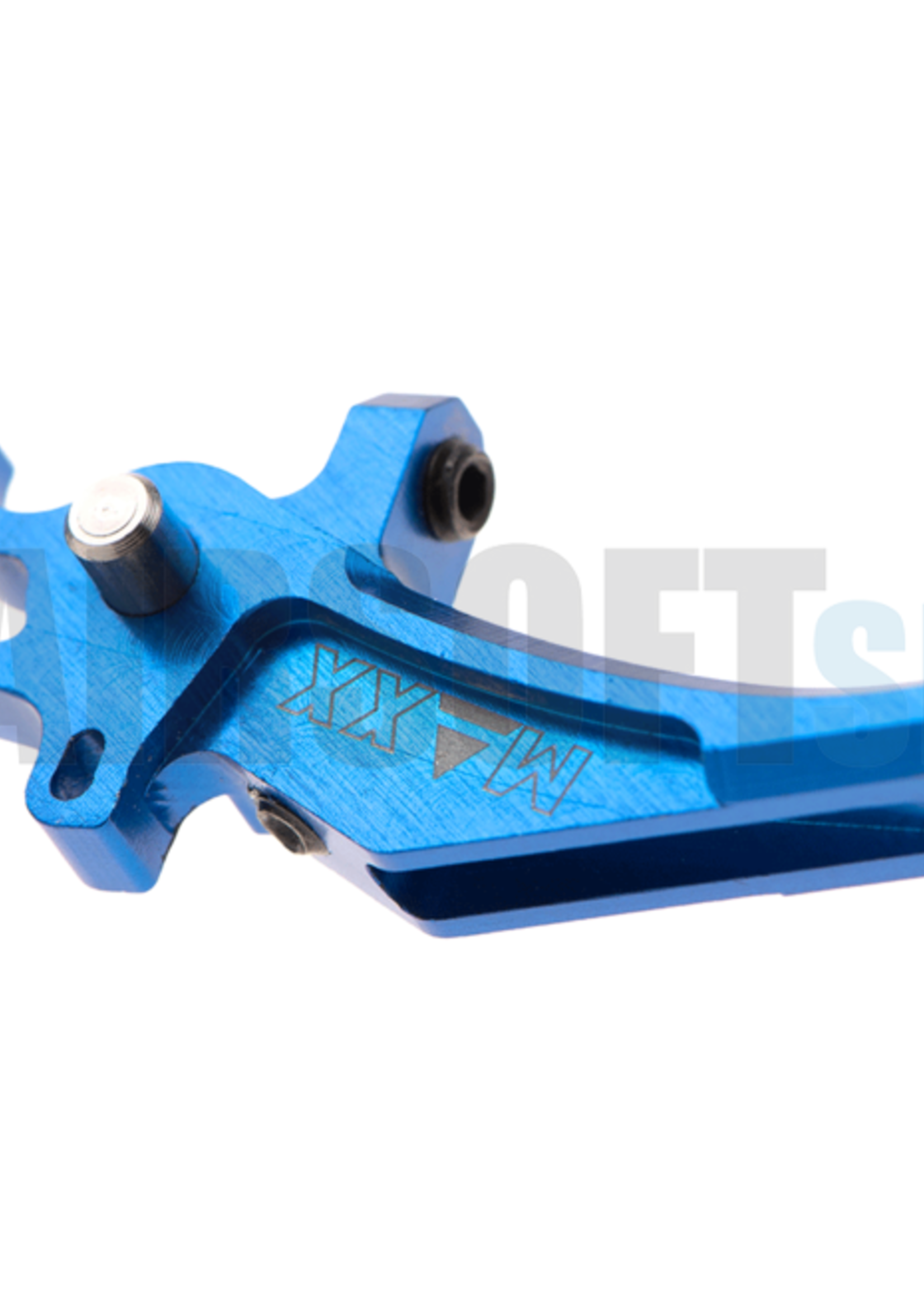 Maxx Model CNC Aluminum Advanced Speed Trigger (Style D) (Blue)