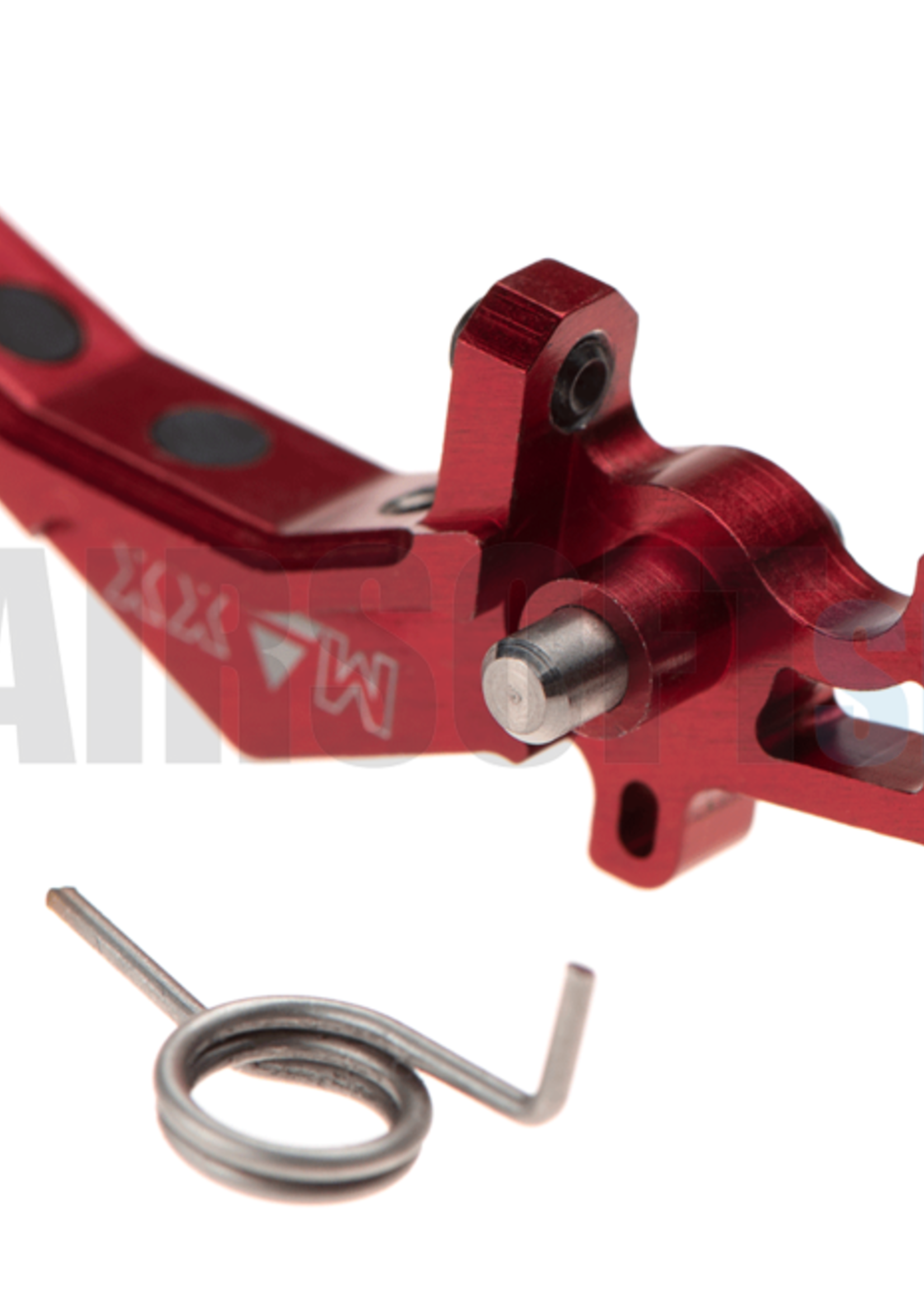 Maxx Model CNC Aluminum Advanced Speed Trigger (Style B) (Red)