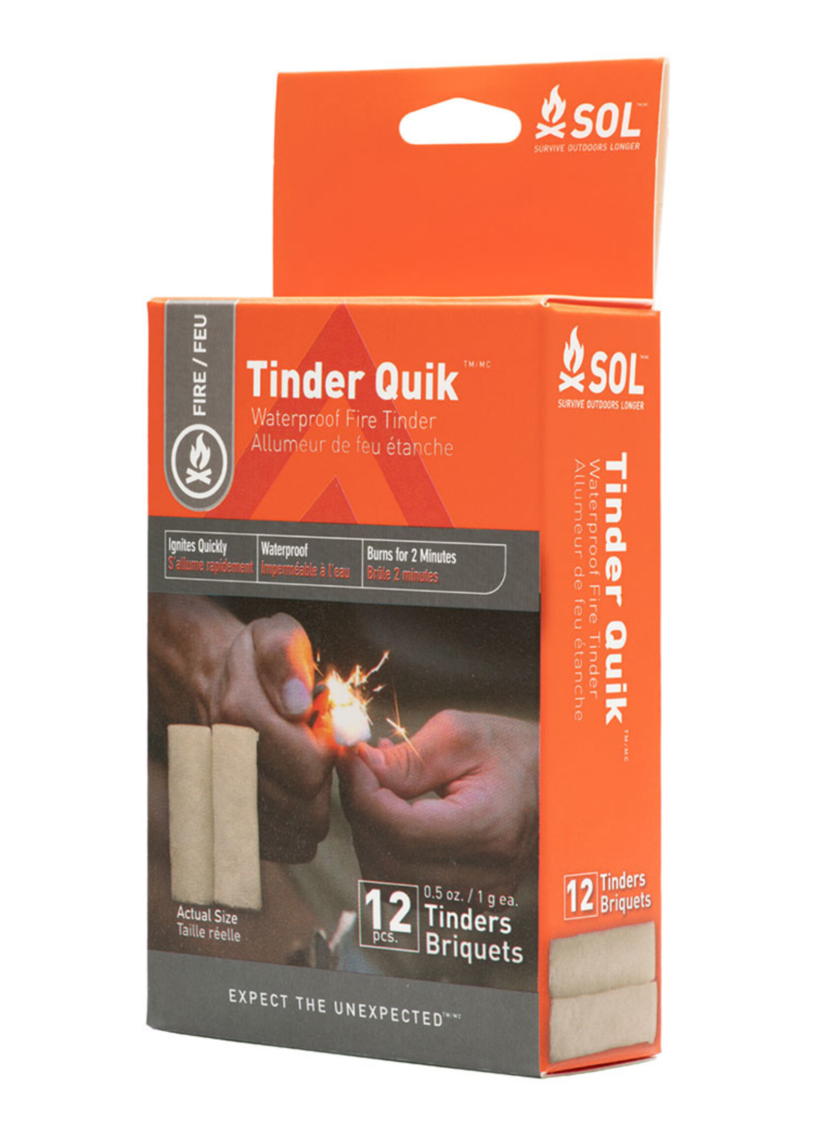 SOL Tinder Quik Tondel (12 Pcs)