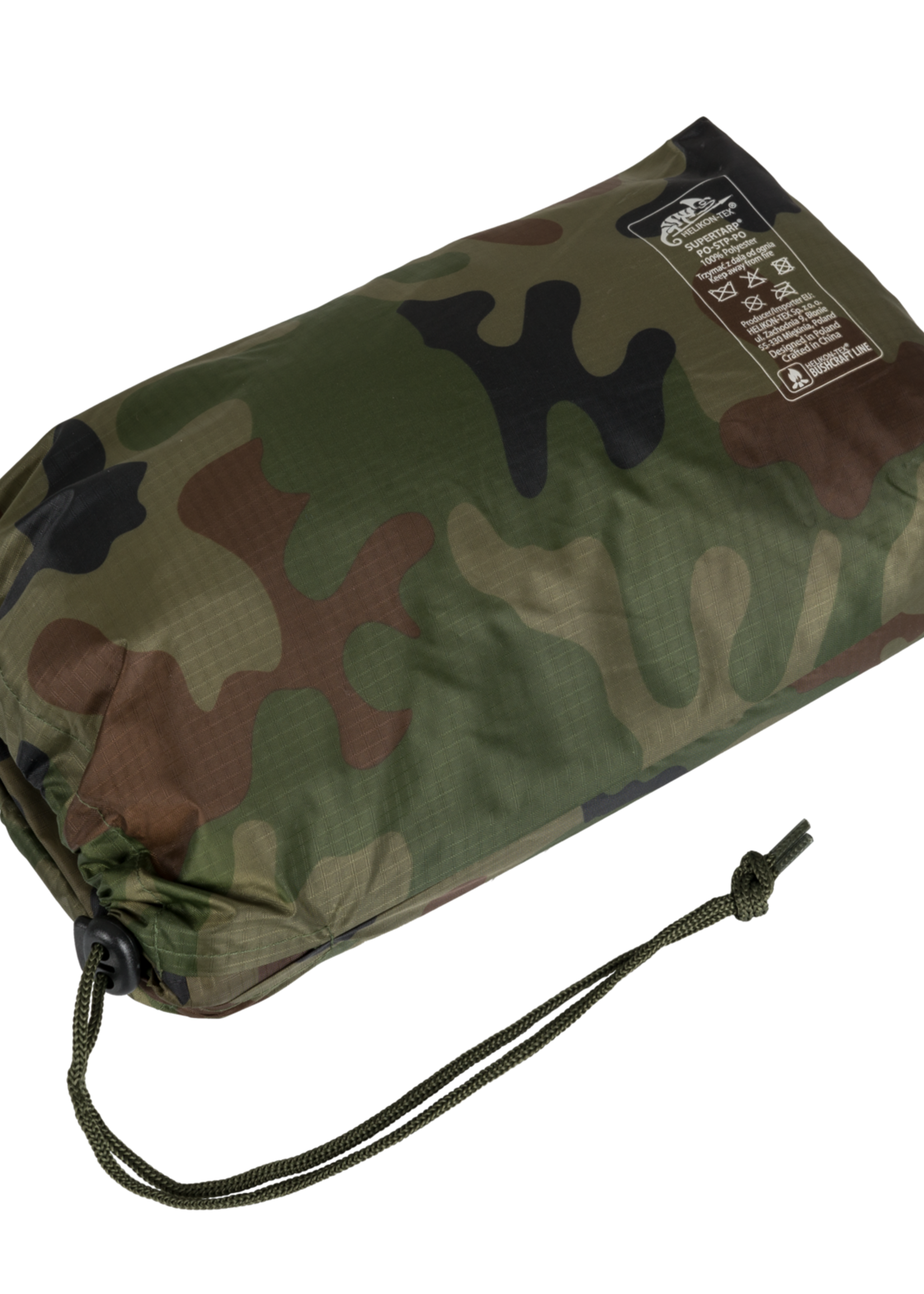 Helikon SUPERTARP Polyester Ripstop (Black)