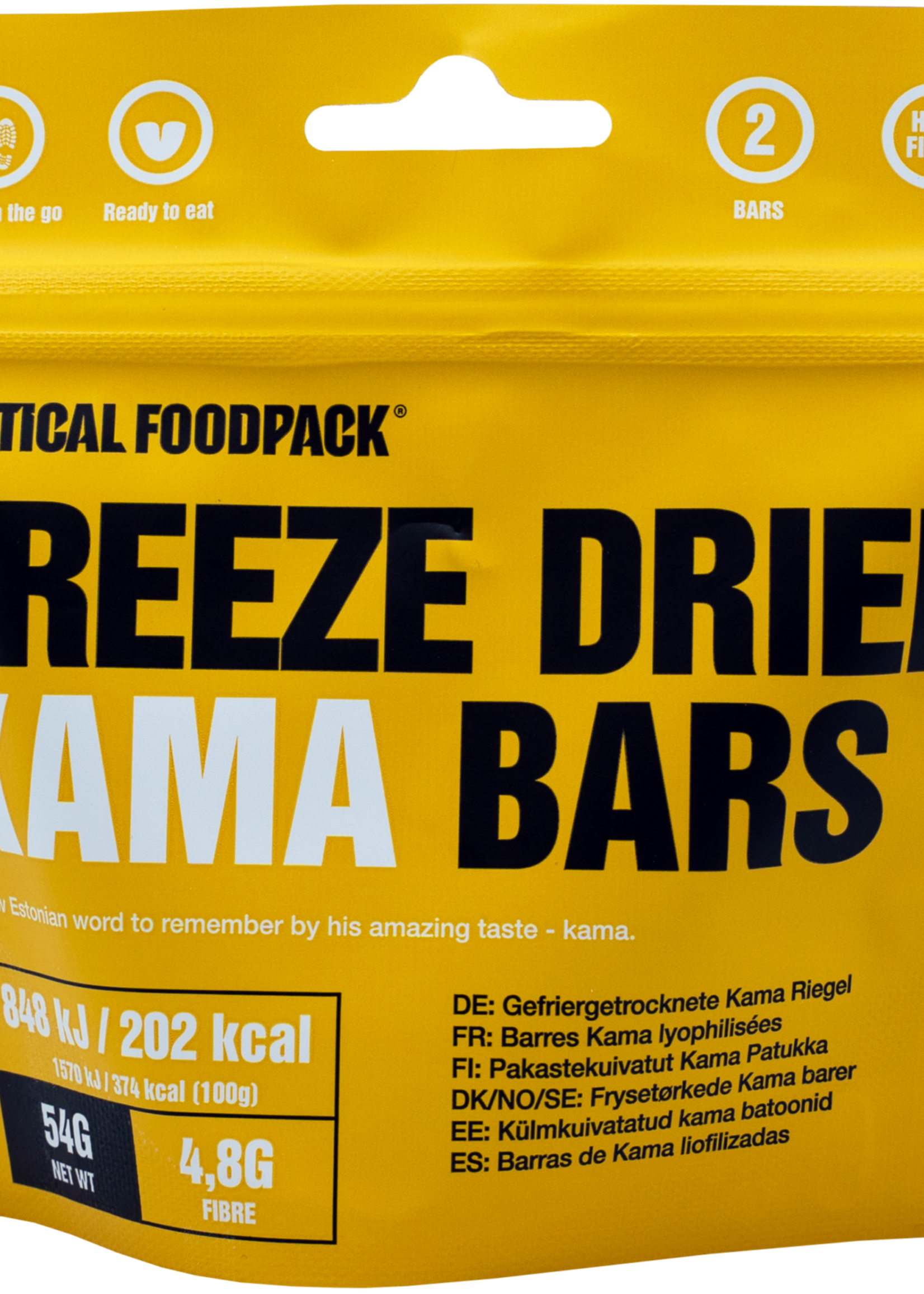 Tactical Foodpack Freeze-Dried Kama Bars 54g