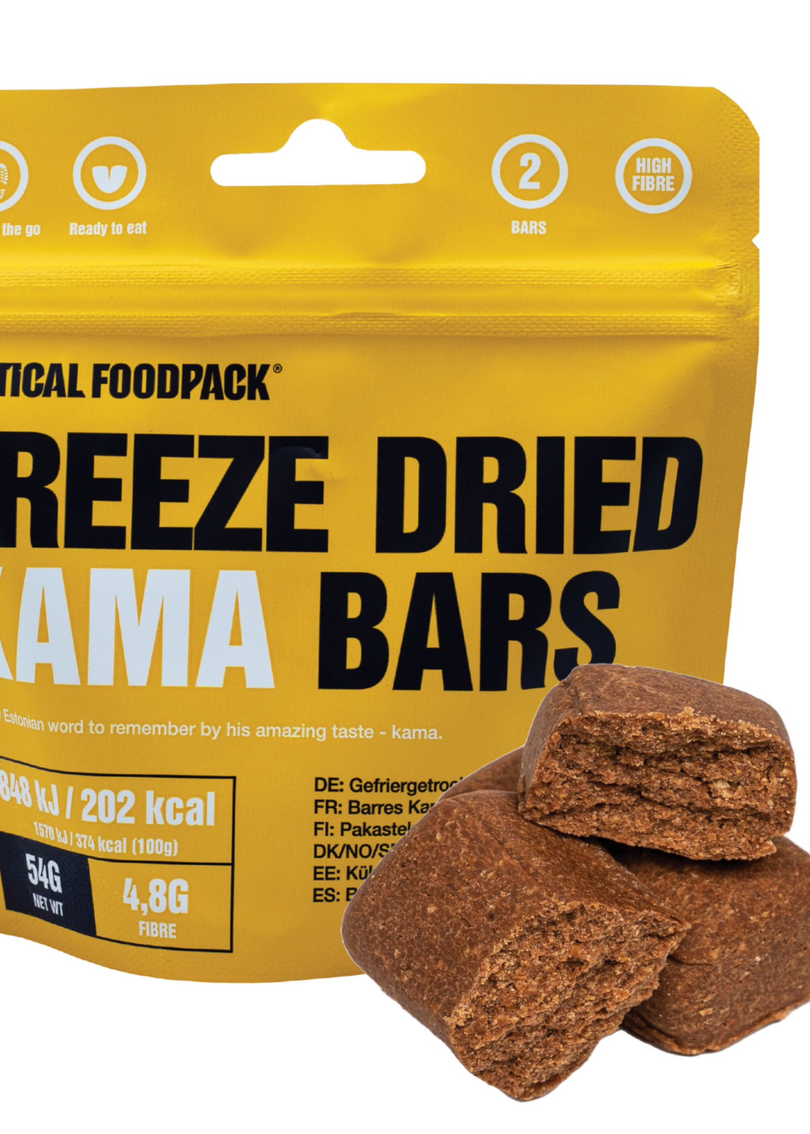 Tactical Foodpack Freeze-Dried Kama Bars 54g