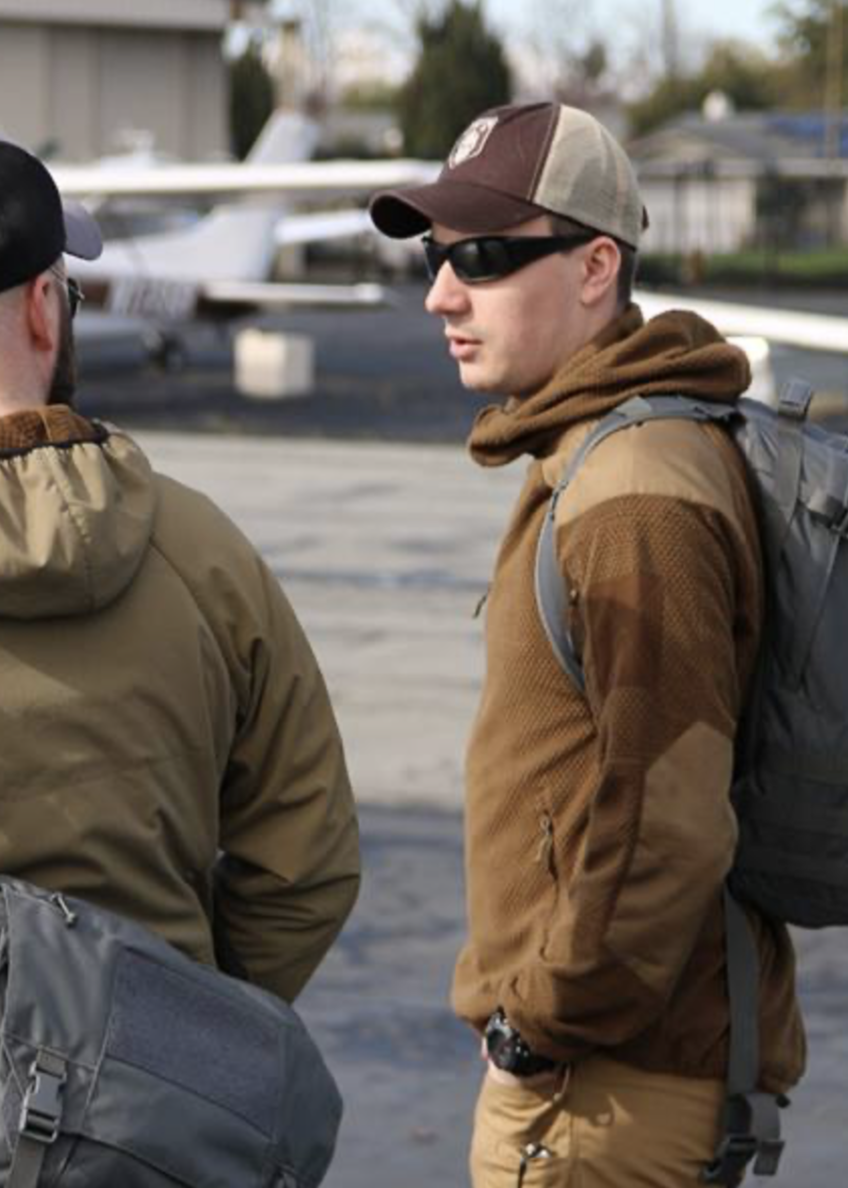 Helikon Alpha Hoodie Jacket (Grid Fleece) (Black)