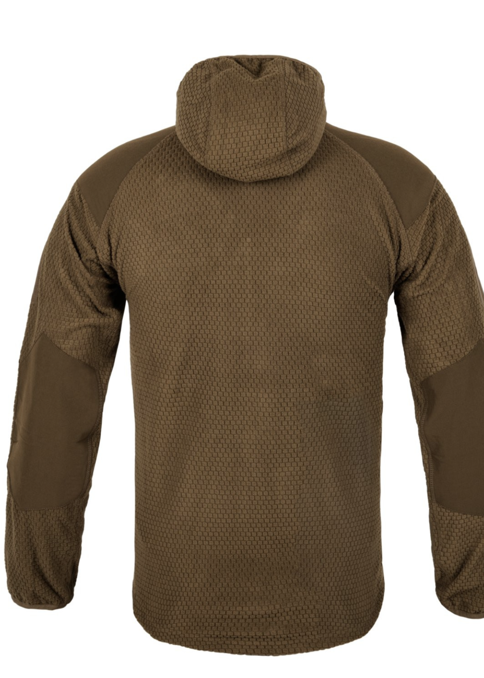 Helikon Alpha Hoodie Jacket (Grid Fleece) (Shadow Grey)