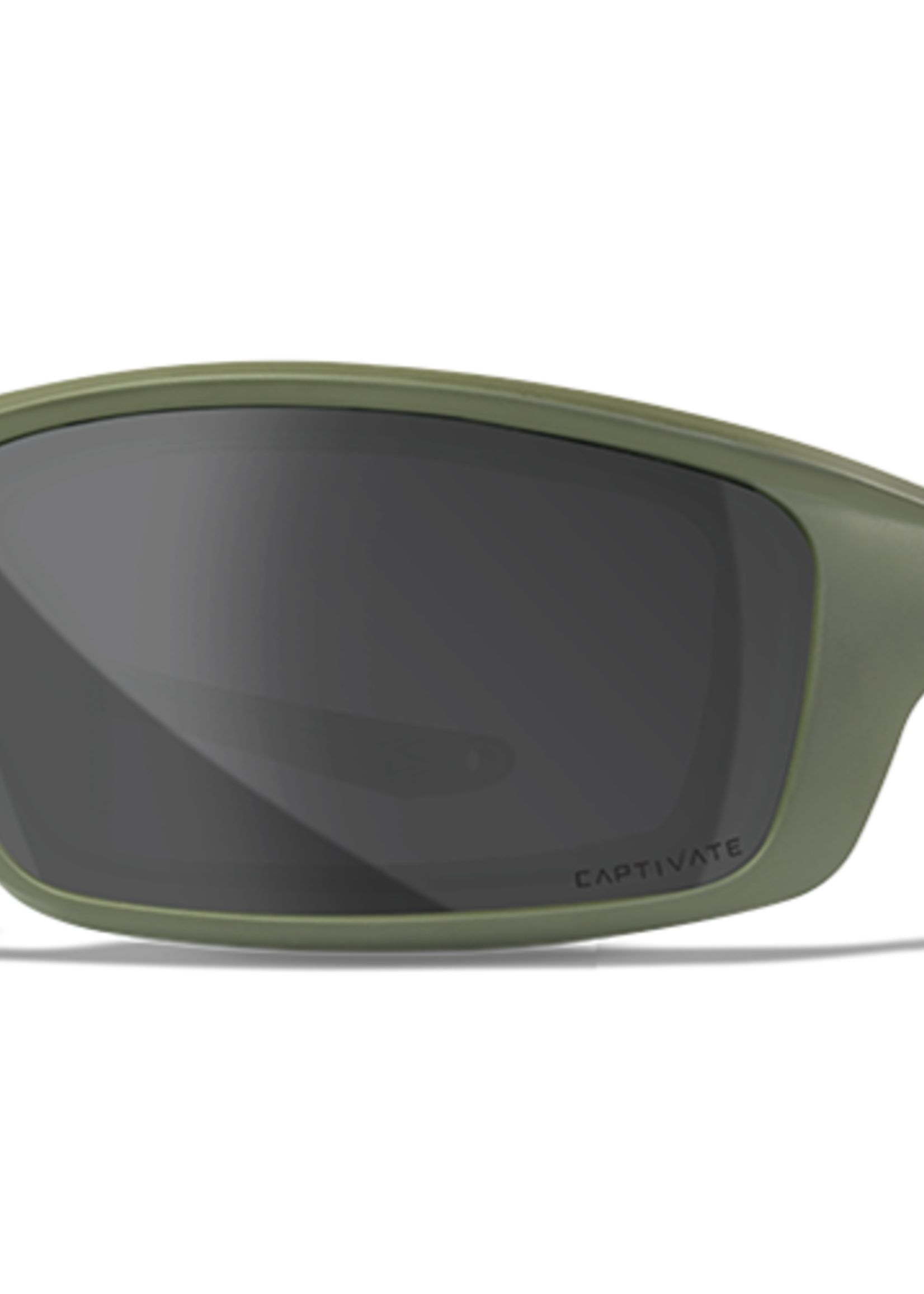 Wiley X Grid Captivate Polarized Grey (Matte Utility Green)