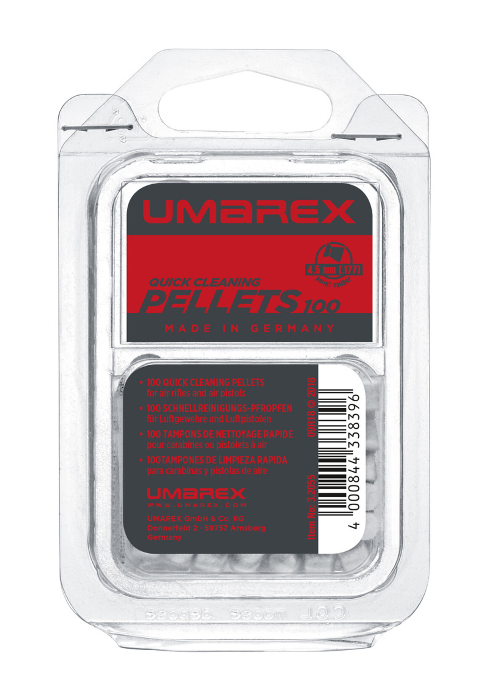 Umarex Quick Cleaning 4.5mm Pellets (100pcs)