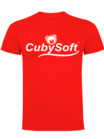 CubySoft Vinyl Original T-Shirt (Red)