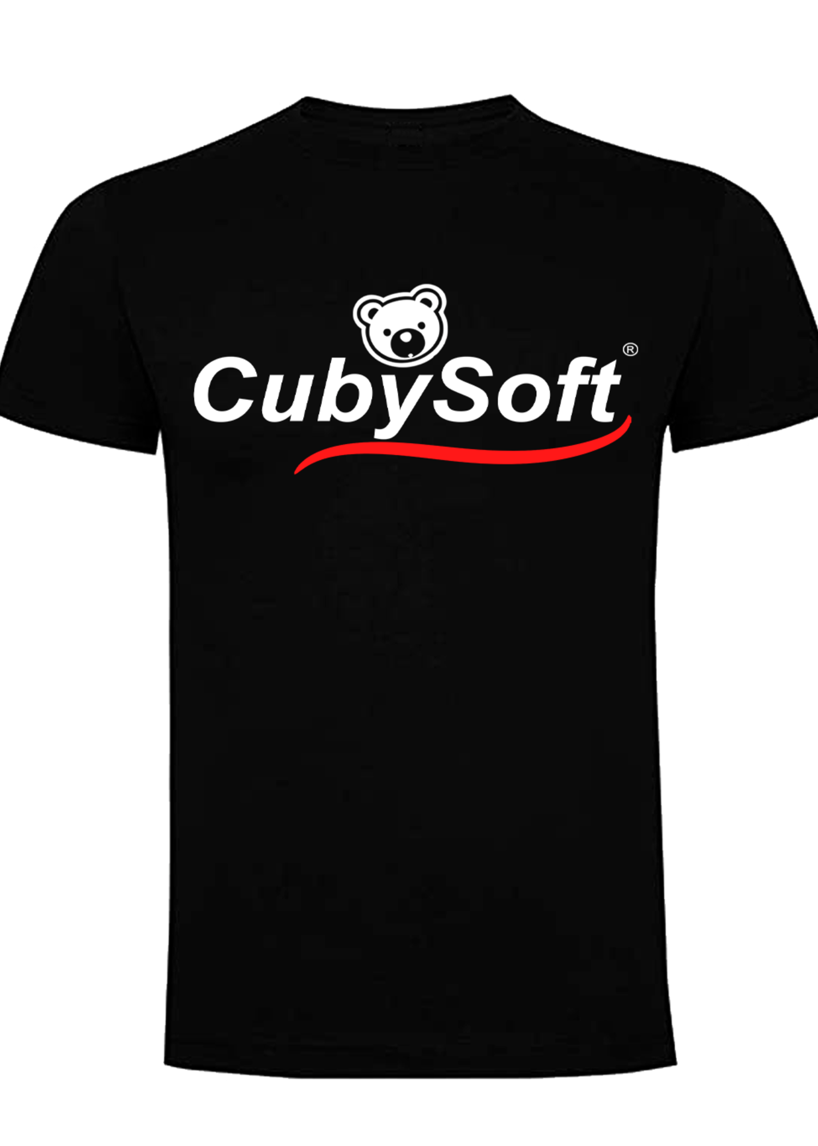 CubySoft Vinyl Original T-Shirt (Black)