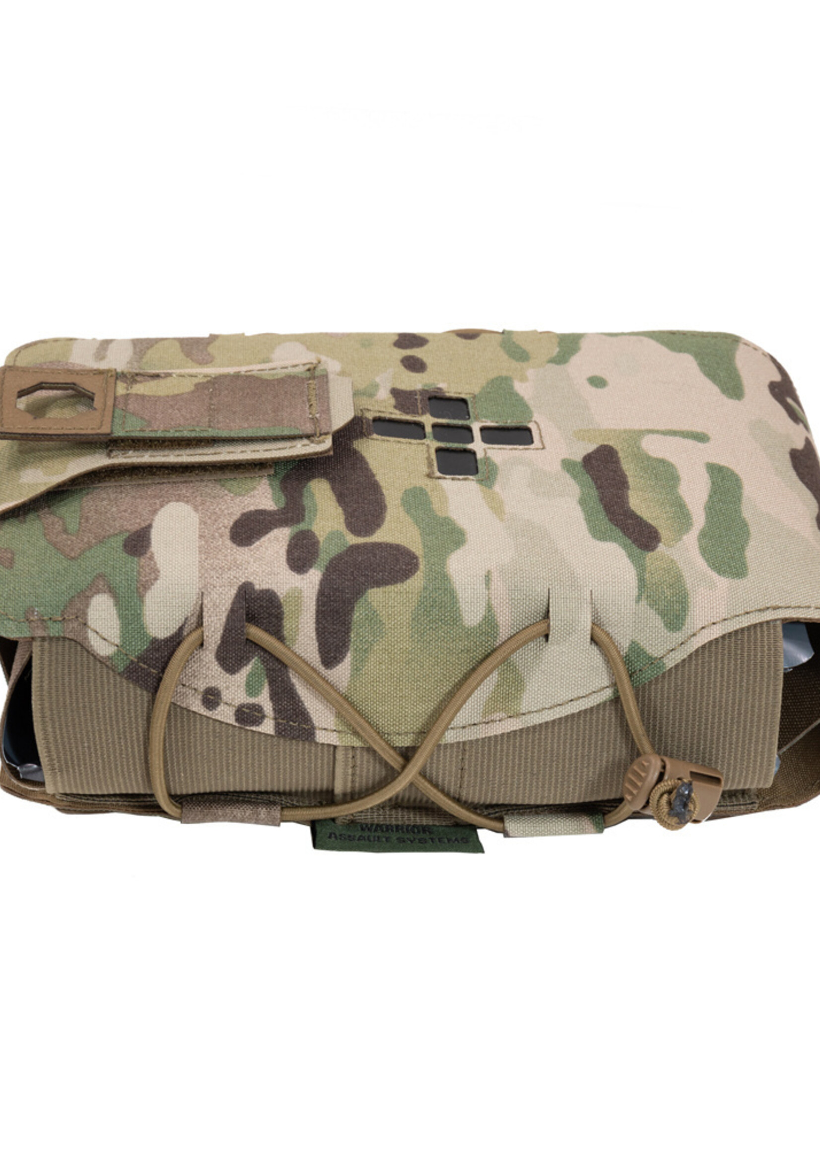 Warrior Assault Systems Laser Cut Large Horizontal Individual First Aid Kit Pouch (Multicam)