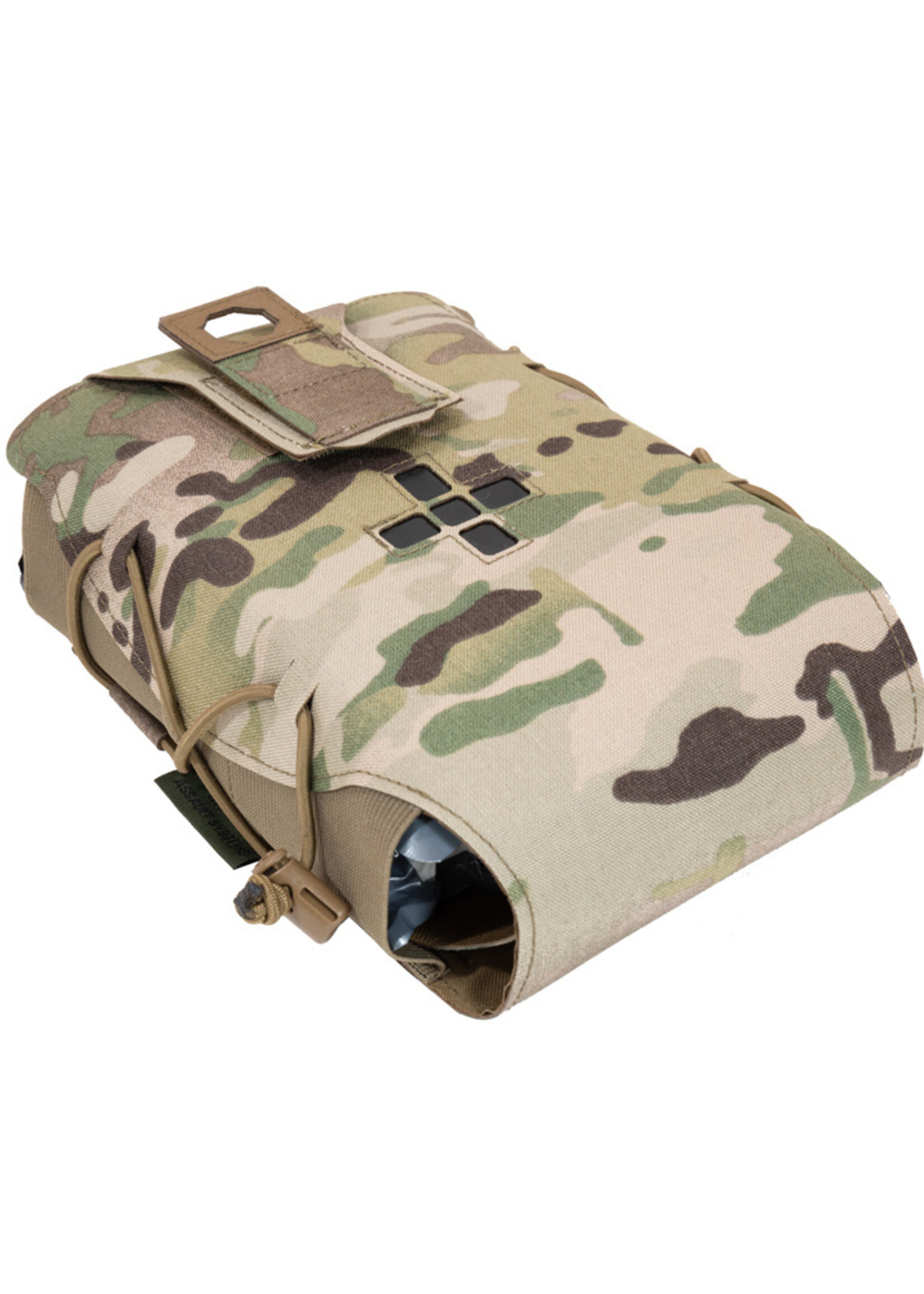 Warrior Assault Systems Laser Cut Large Horizontal Individual First Aid Kit Pouch (Multicam)