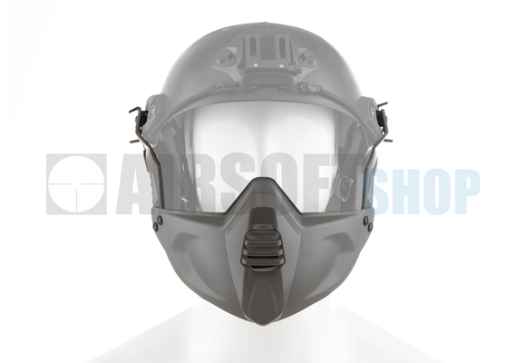 La Patcheria Face Mask With Velcro (Black). - Airsoftshop Europe