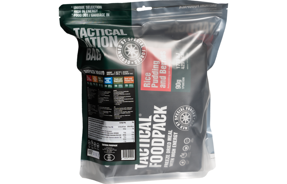 Tactical Foodpack Tactical Sixpack Bravo 600g. Europe