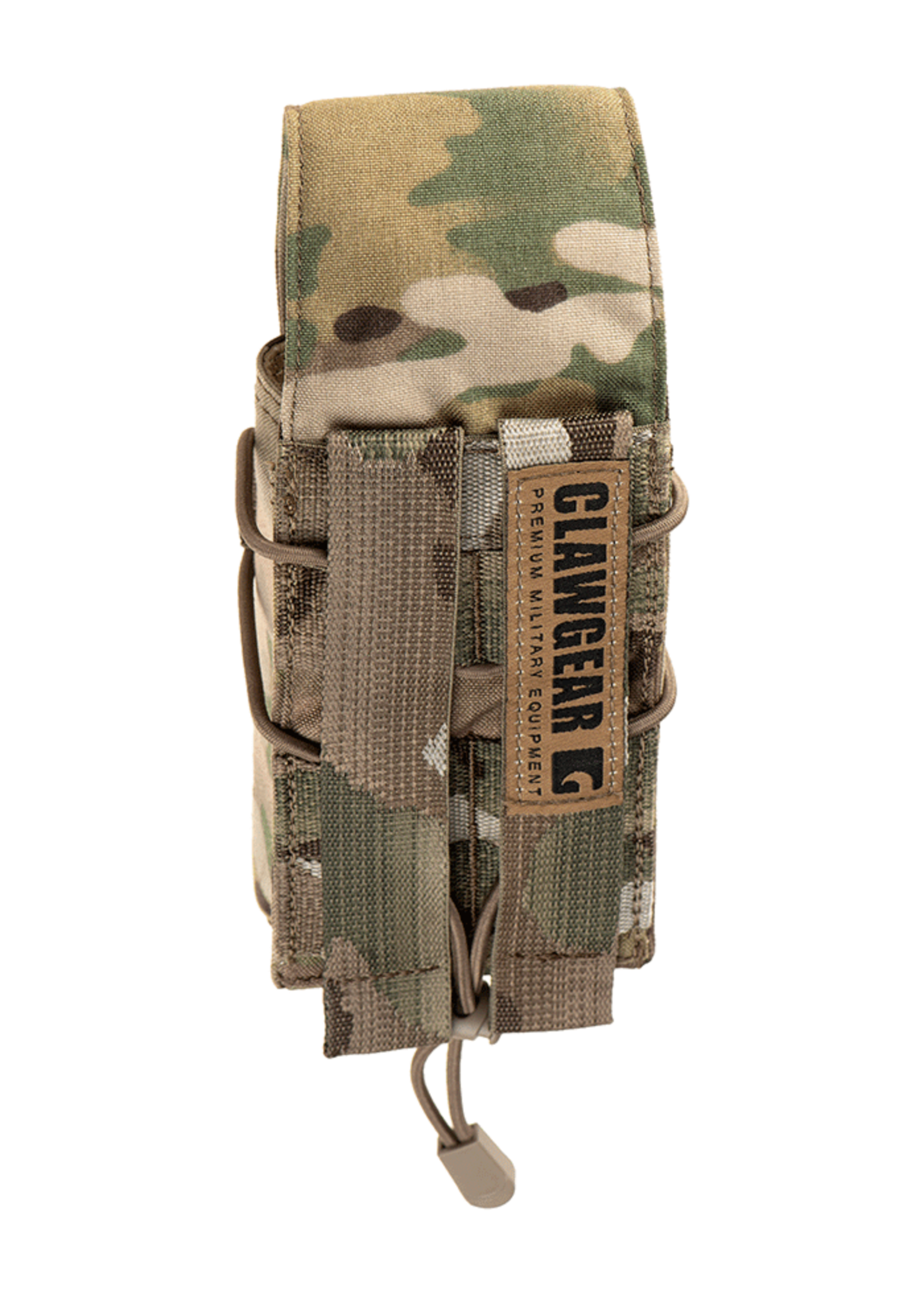 Claw Gear 5.56mm Single Mag Stack Flap Pouch Core (Multicam)