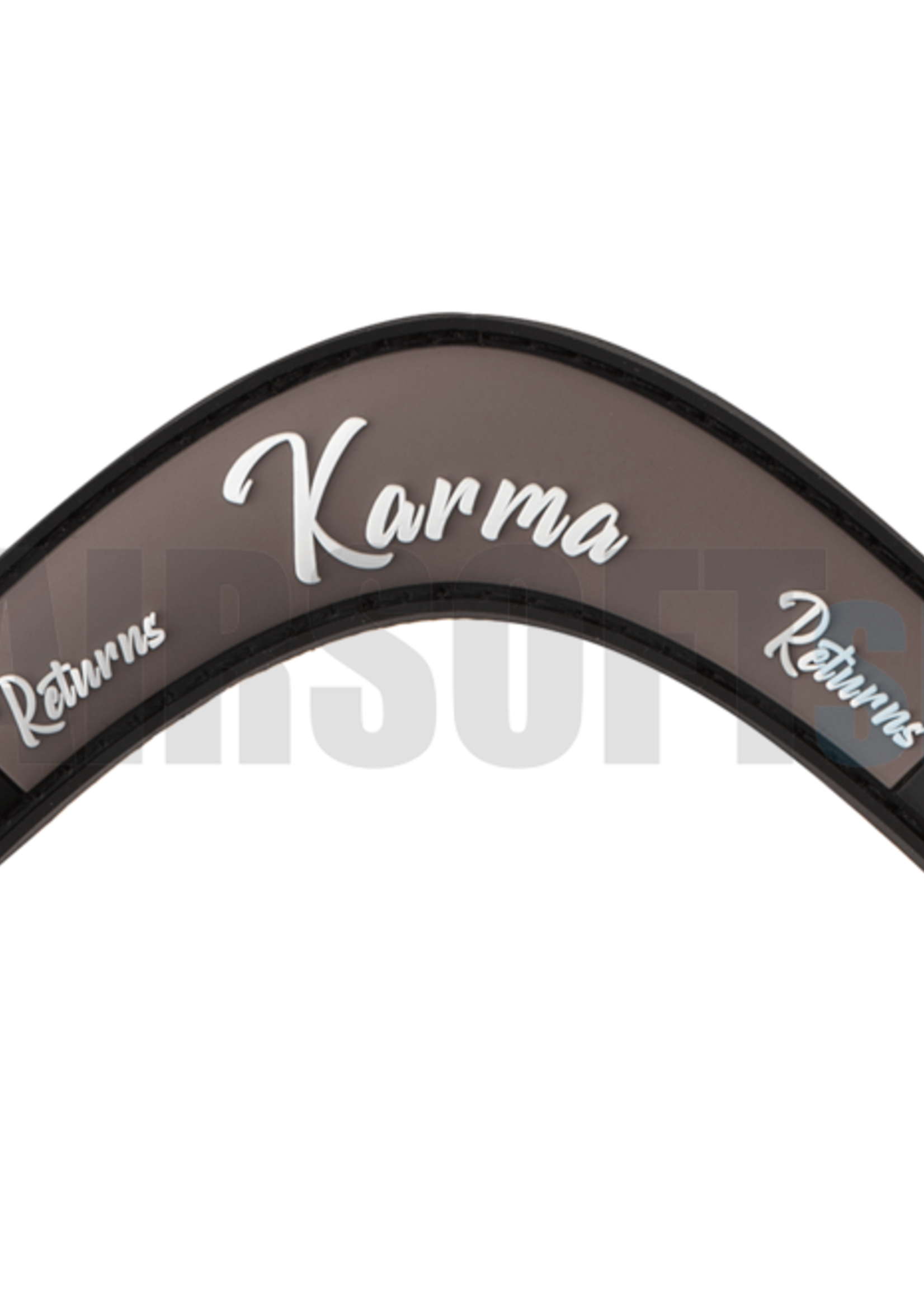 JTG Karma Returns Rubber Patch (Brown)