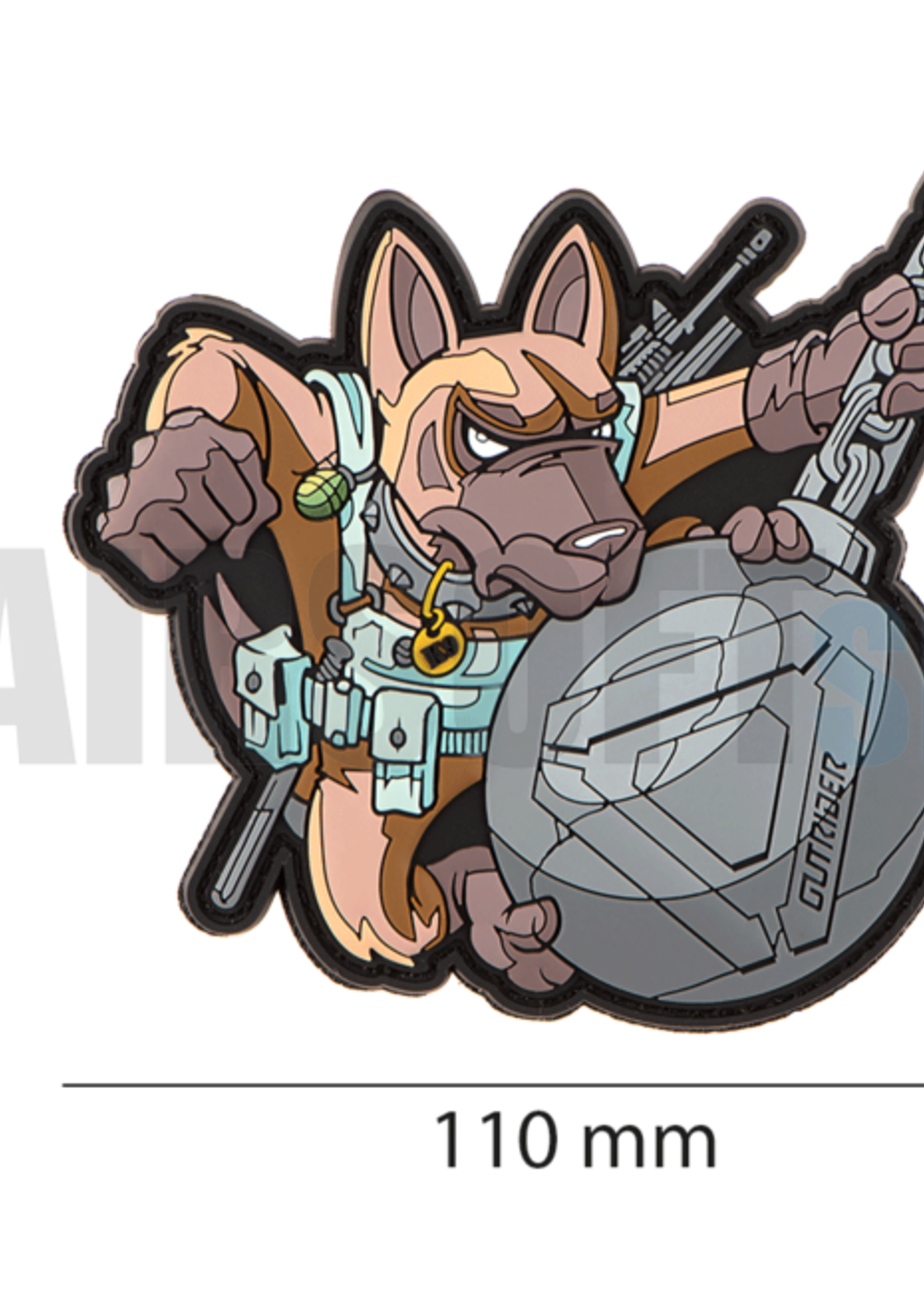 Outrider K9 Rubber Patch (Color)