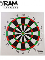 RAM Schietkaarten 14x14cm (Darts)