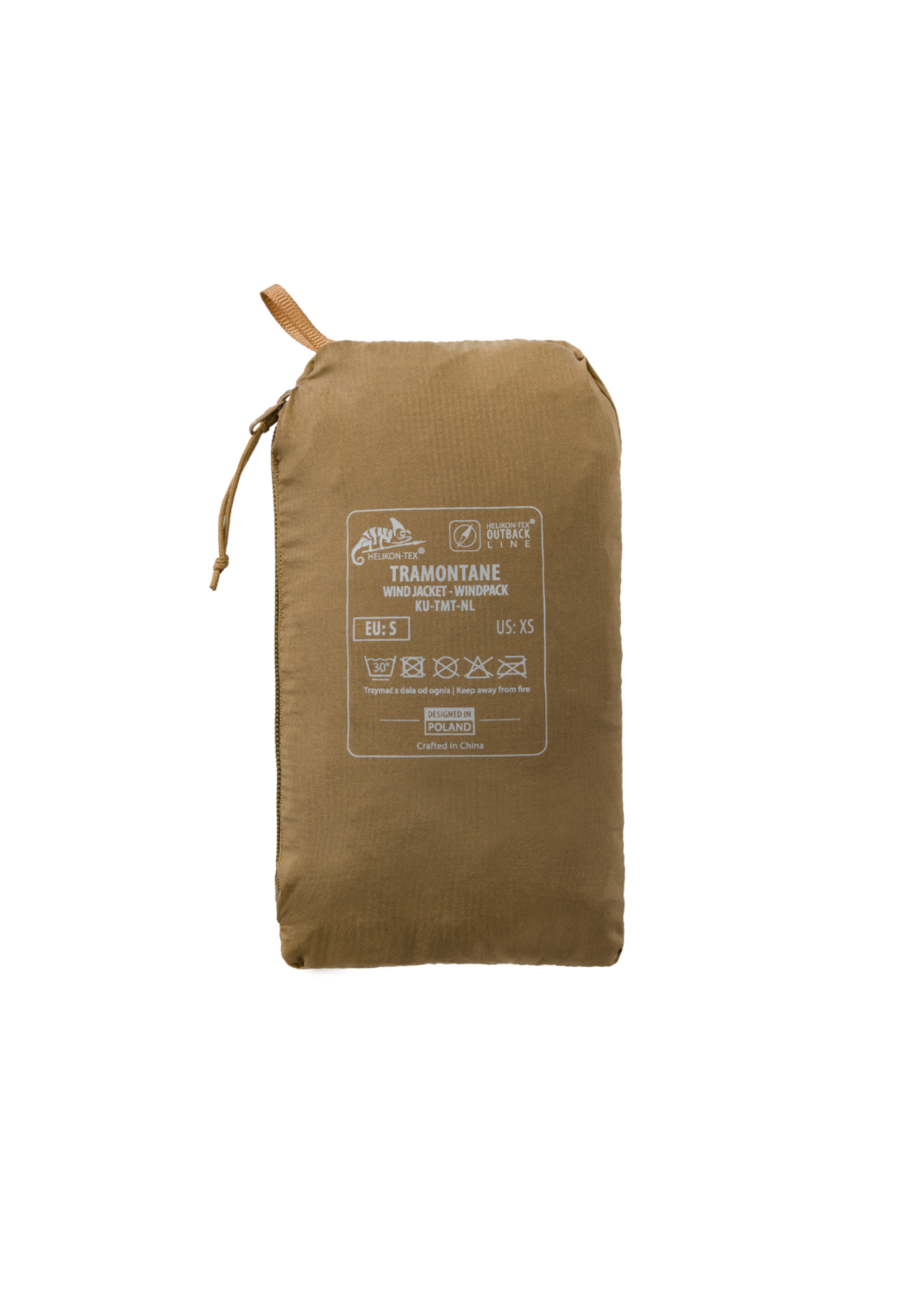 Helikon Tramontane Wind Jacket (WindPack Nylon) (Black)