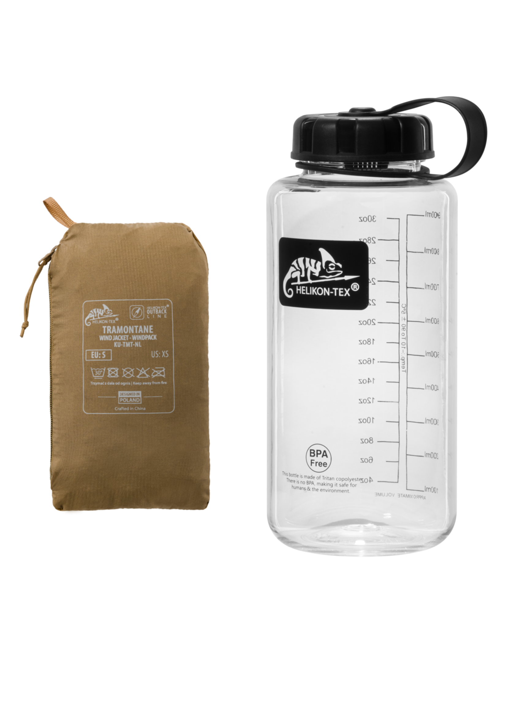 Helikon Tramontane Wind Jacket (WindPack Nylon) (Black)