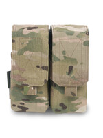 Warrior Assault Systems Double Covered M4 Mag Pouch (Multicam)