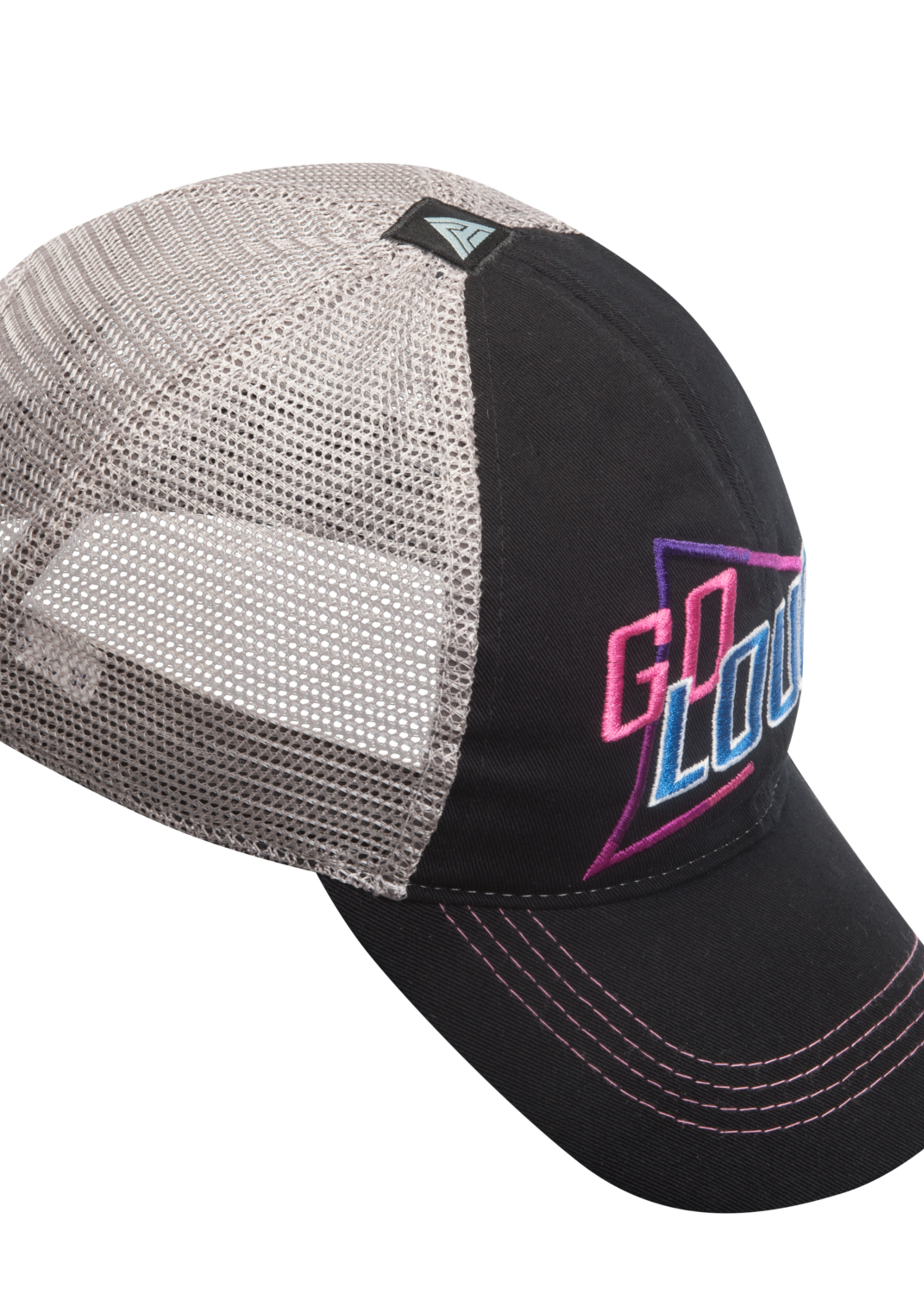 Direct Action Go Loud 80s Style Feed Cap (Black/Grey)