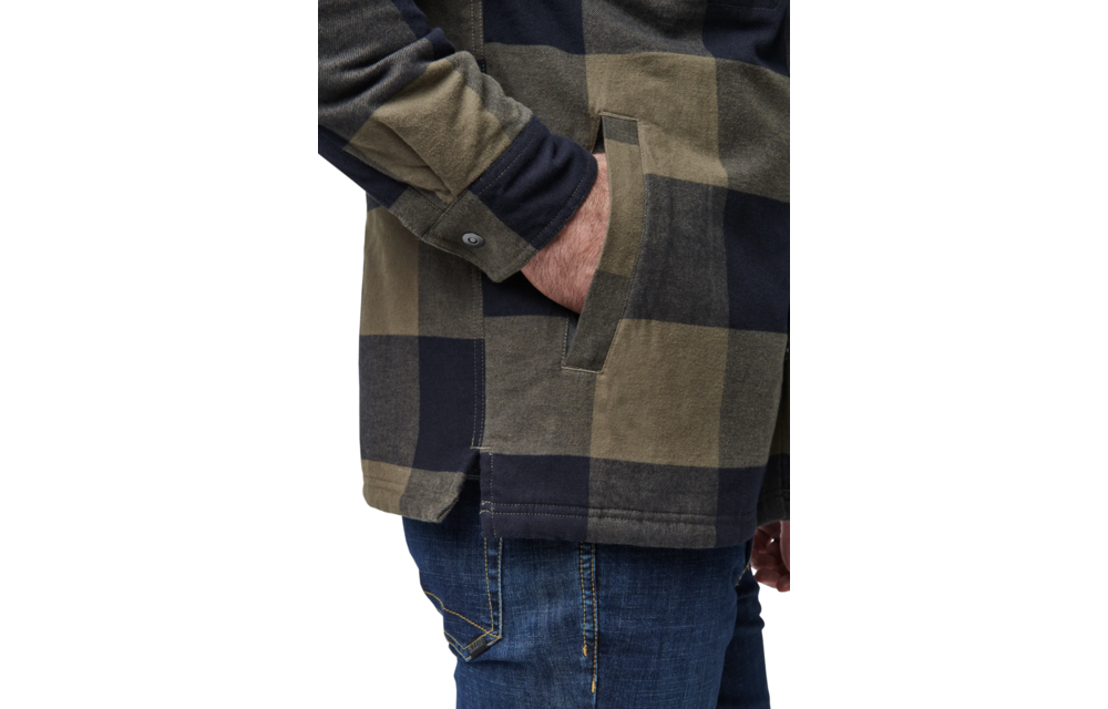 Lester Long Sleeve Shirt (Brown Duck Plaid)