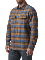 5.11 Tactical Lester Long Sleeve Shirt (Cobalt Blue Plaid)