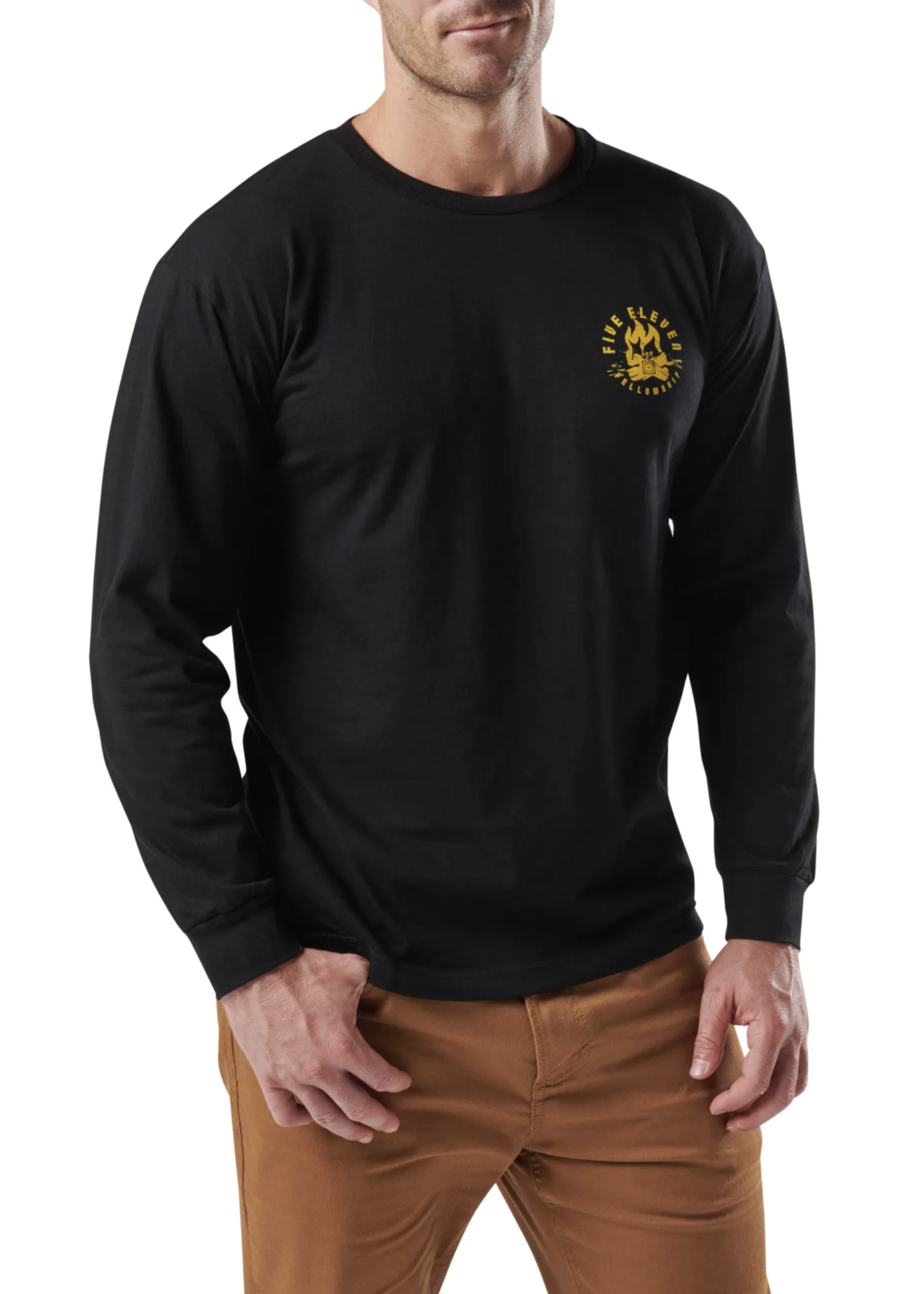5.11 Tactical Fellowship Long Sleeve T-Shirt (Black)