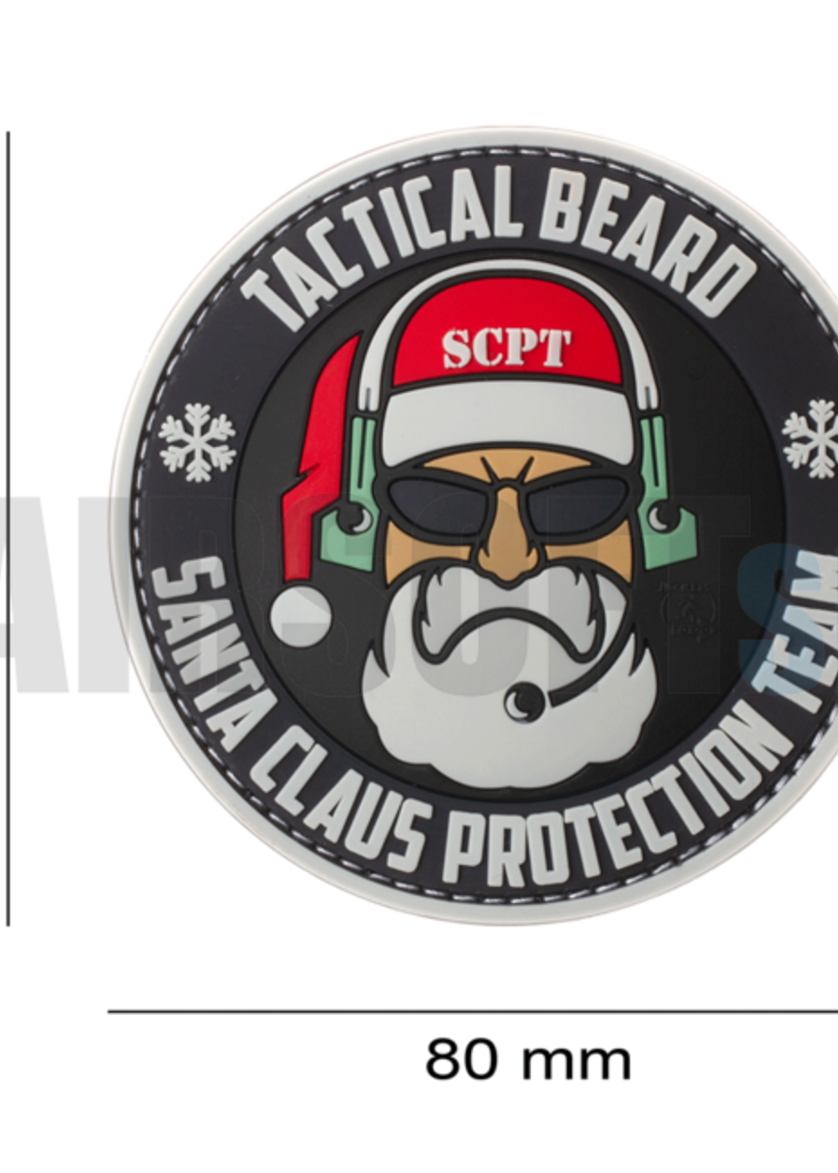 JTG Santa Claus Protection Team Rubber Patch (Color)