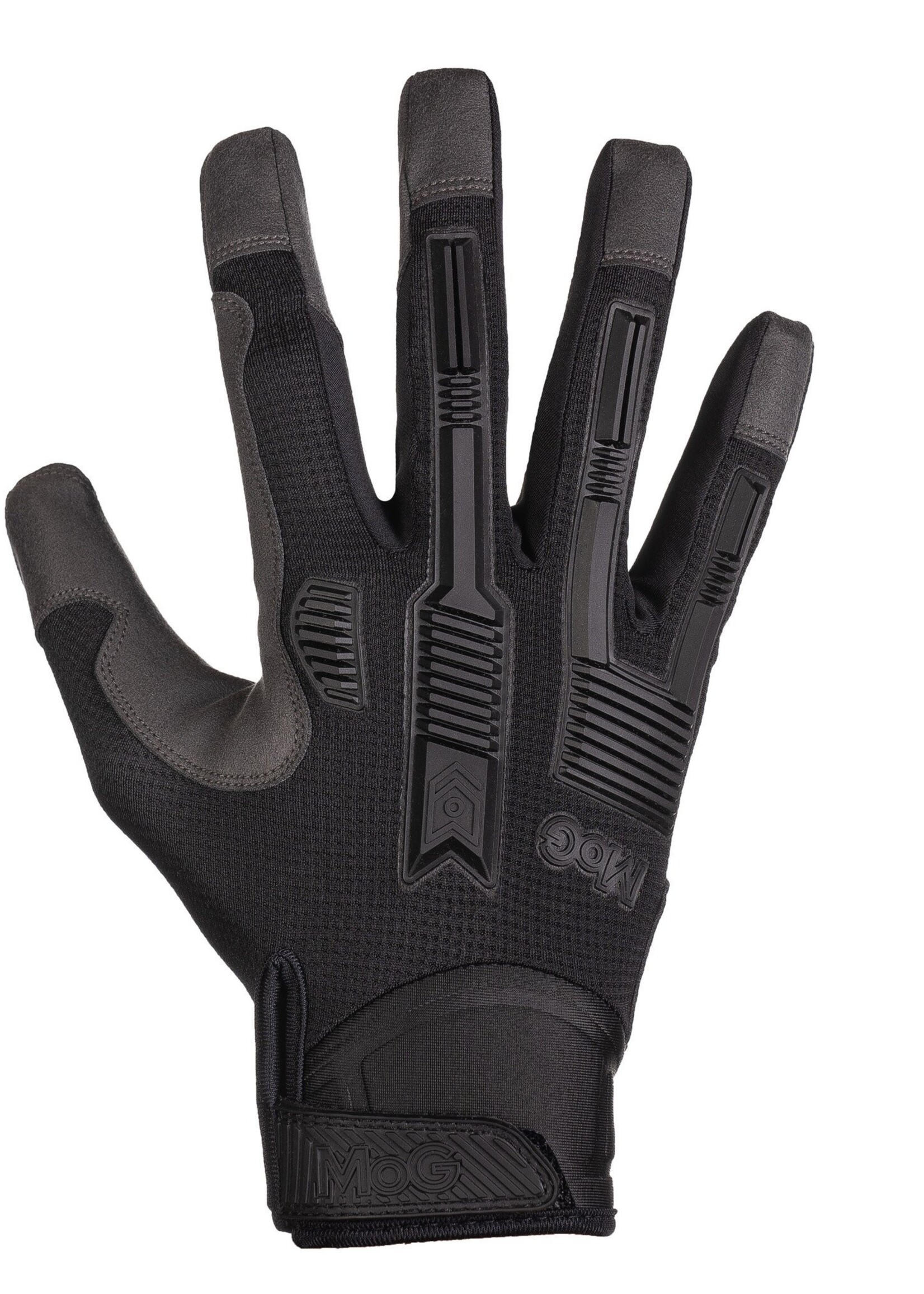 MoG Target 8110 High Abrasion ErgoShield Gloves  (Black)