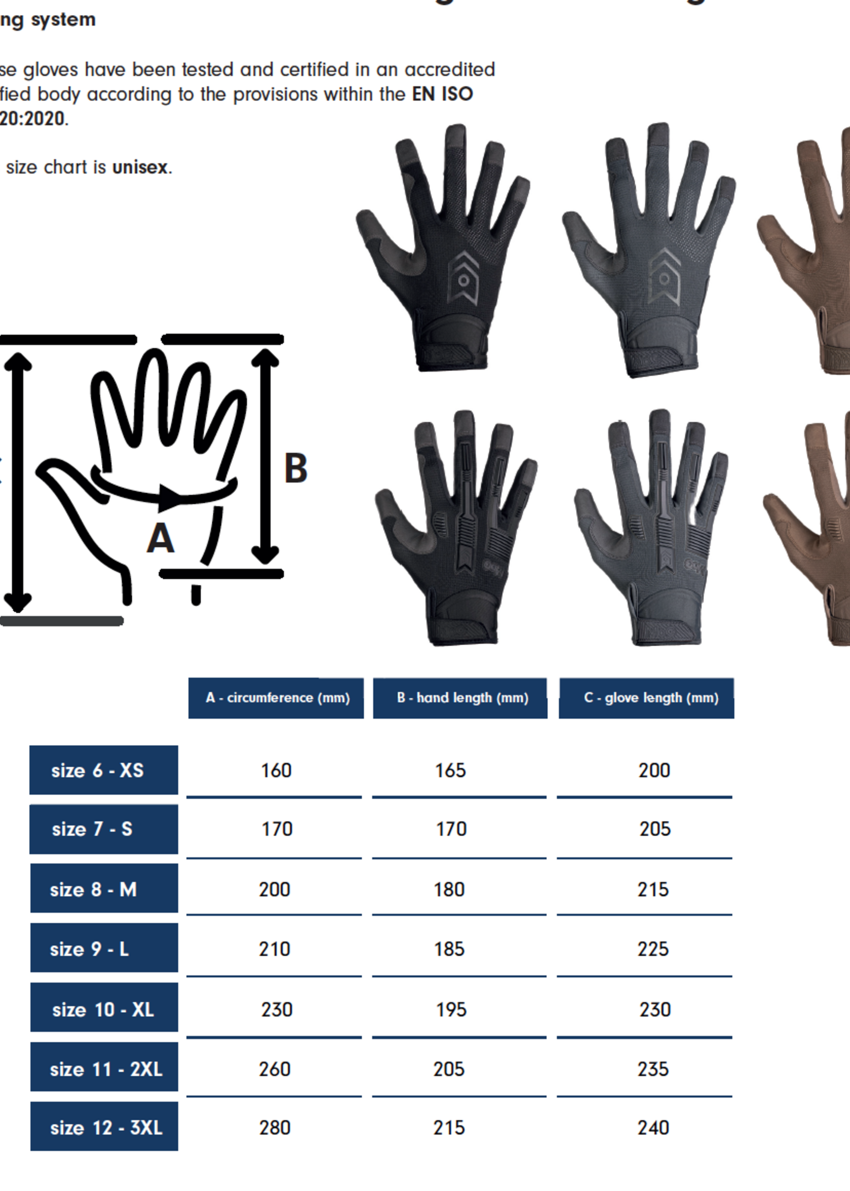 MoG Target 8110 High Abrasion ErgoShield Gloves  (Black)
