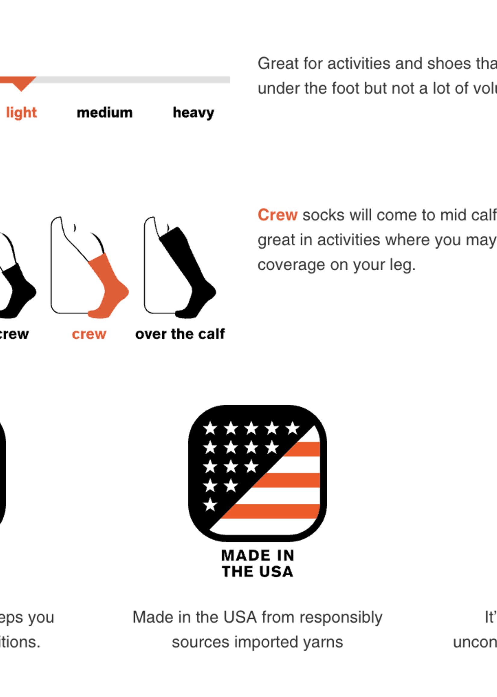 Point6 Classic Light Cushion Crew (Grey)