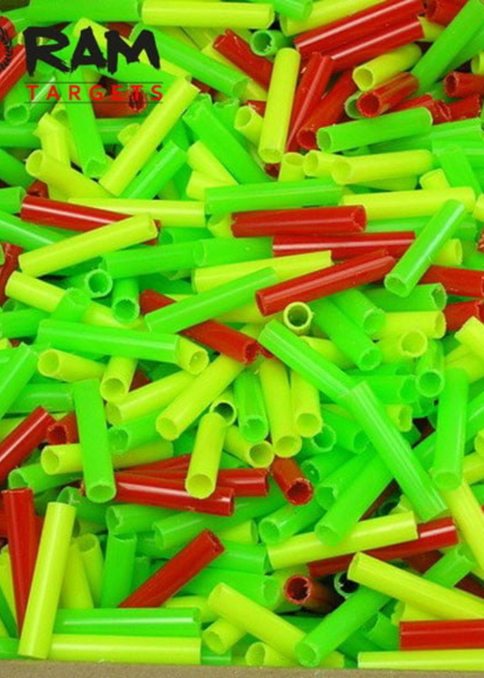 RAM Shooting Pipes Colored Plastic (2000pcs)