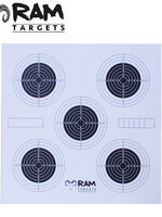 RAM Five Schietkaarten 14x14cm (100pcs)