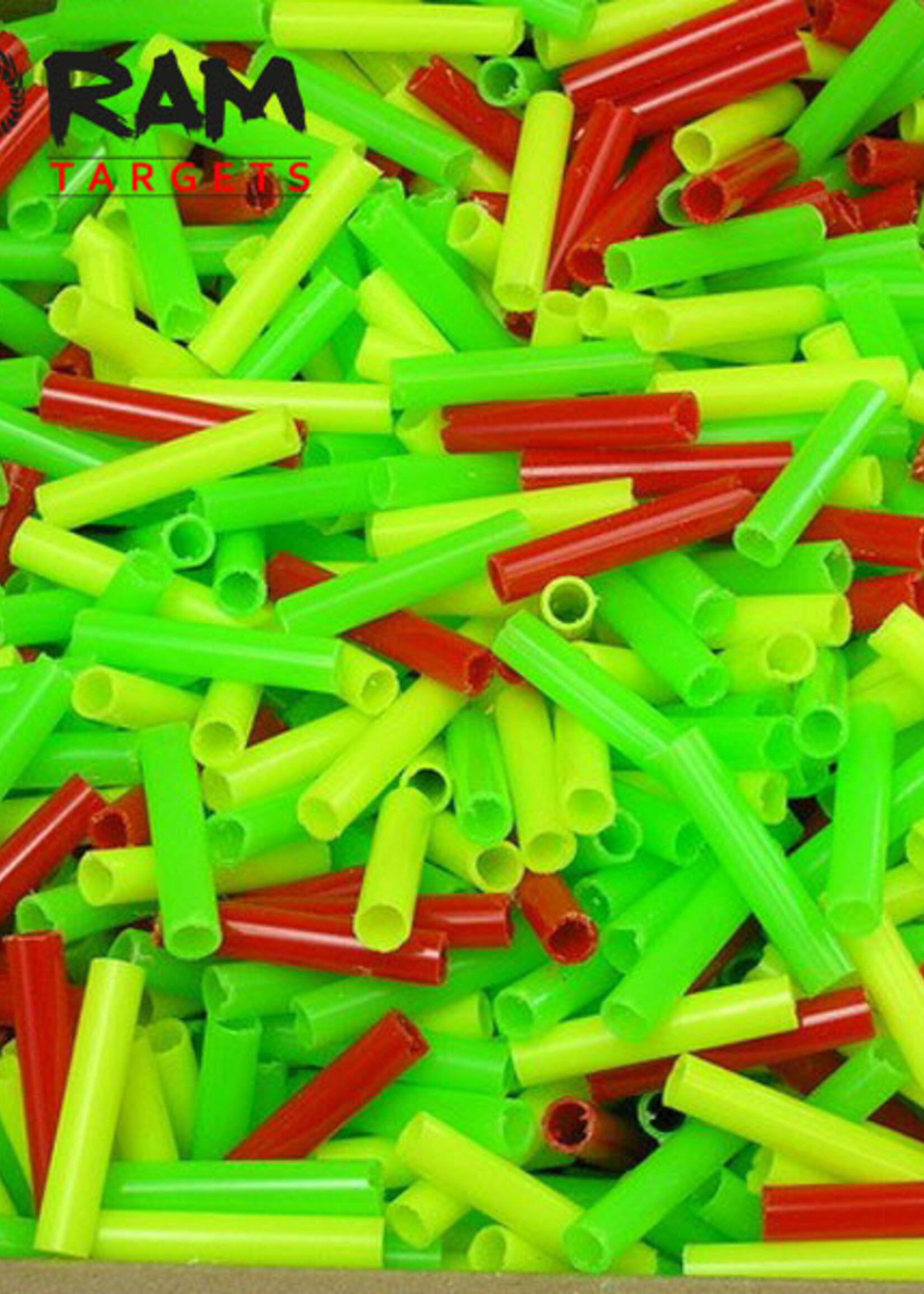 RAM Shooting Pipes Colored Plastic (2000pcs)