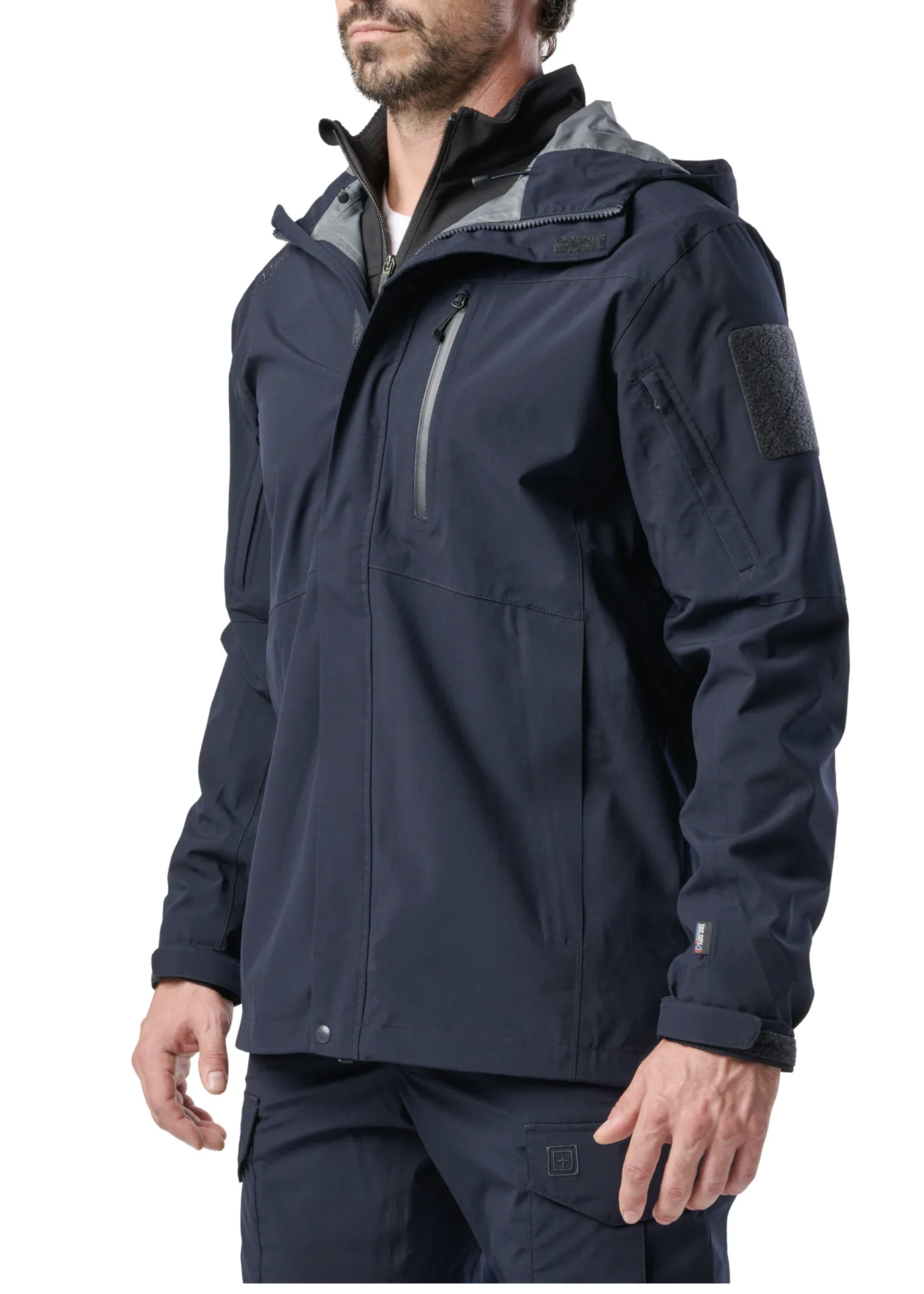 5.11 Tactical Force Rainshell Jacket (Dark Navy)