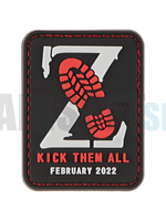 JTG Kick Them All Z Patch (Red)