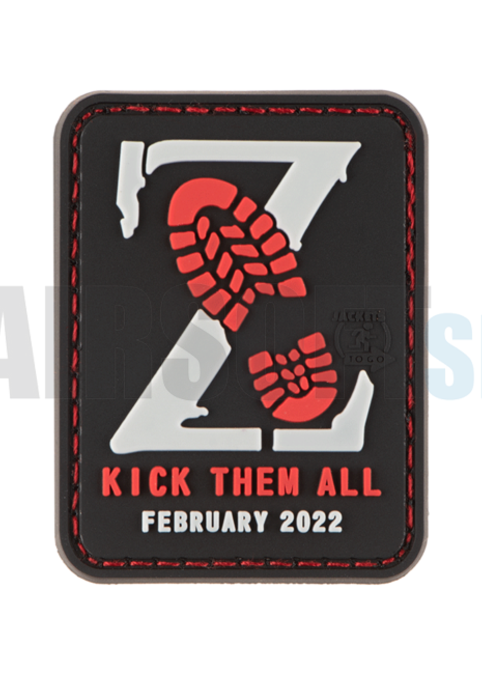 JTG Kick Them All Z Patch (Red)