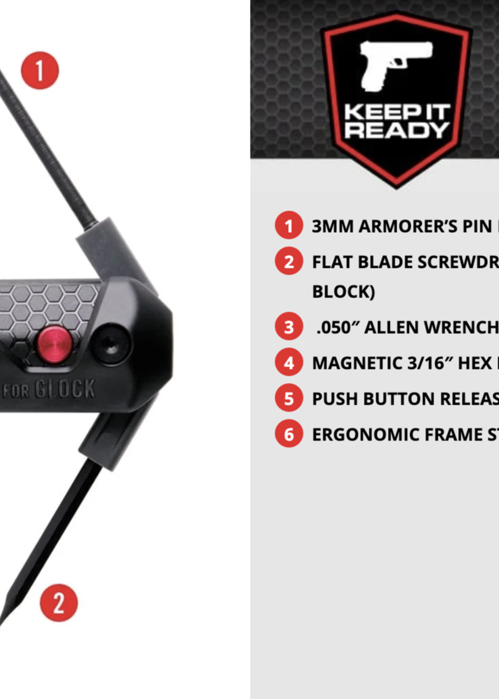 Real Avid 4 In 1 Tool For Glock