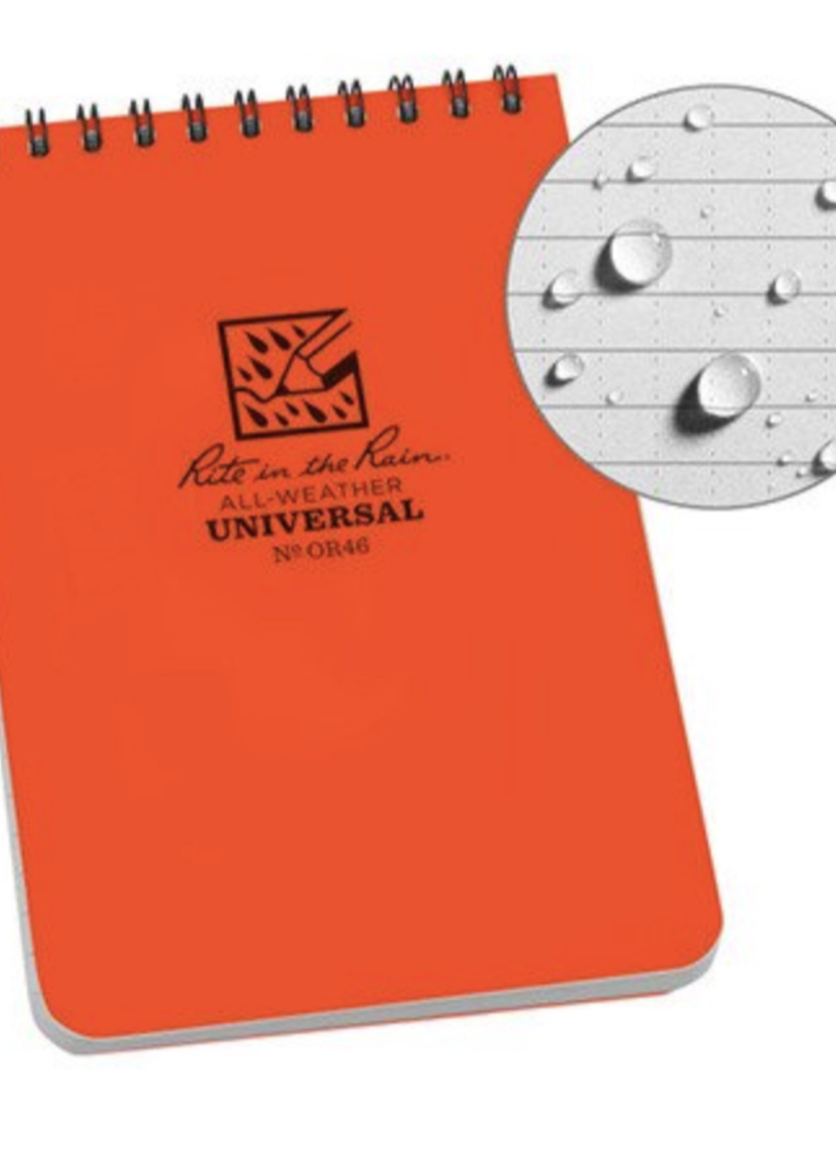 Rite In The Rain All Weather Notebook No. OR46 (Blaze Orange)