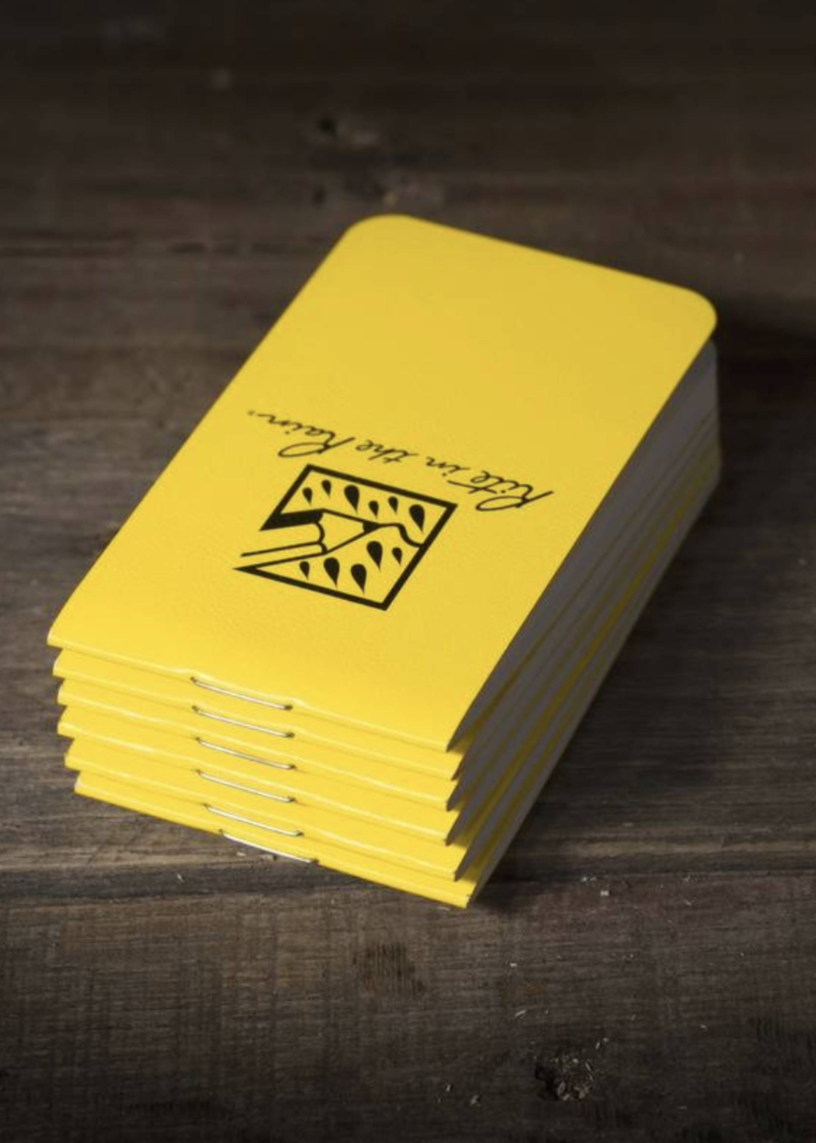 Rite In The Rain On-The-Go Notebooks  85 x 50mm (6 pcs) (Black / Yellow / Orange)