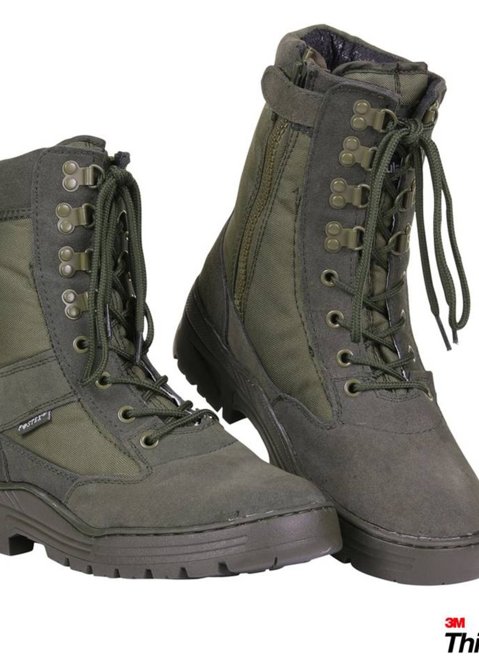 101 Inc Sniper Boots SideZip (Olive)